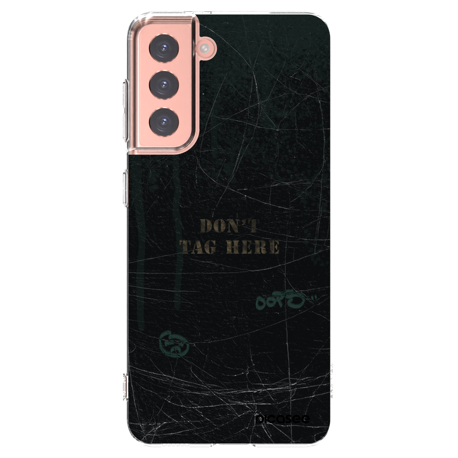 Picasee husă transparentă din silicon pentru Samsung Galaxy S21 5G G991B - DON´T TAG