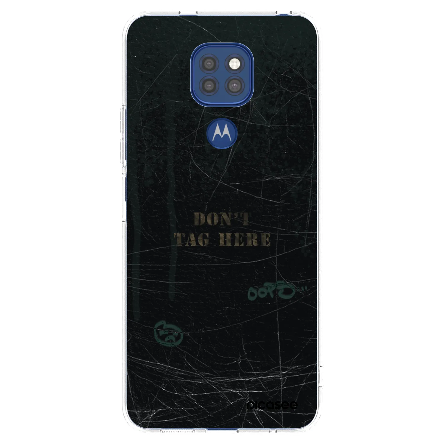 Picasee husă transparentă din silicon pentru Motorola Moto G9 Play - DON´T TAG