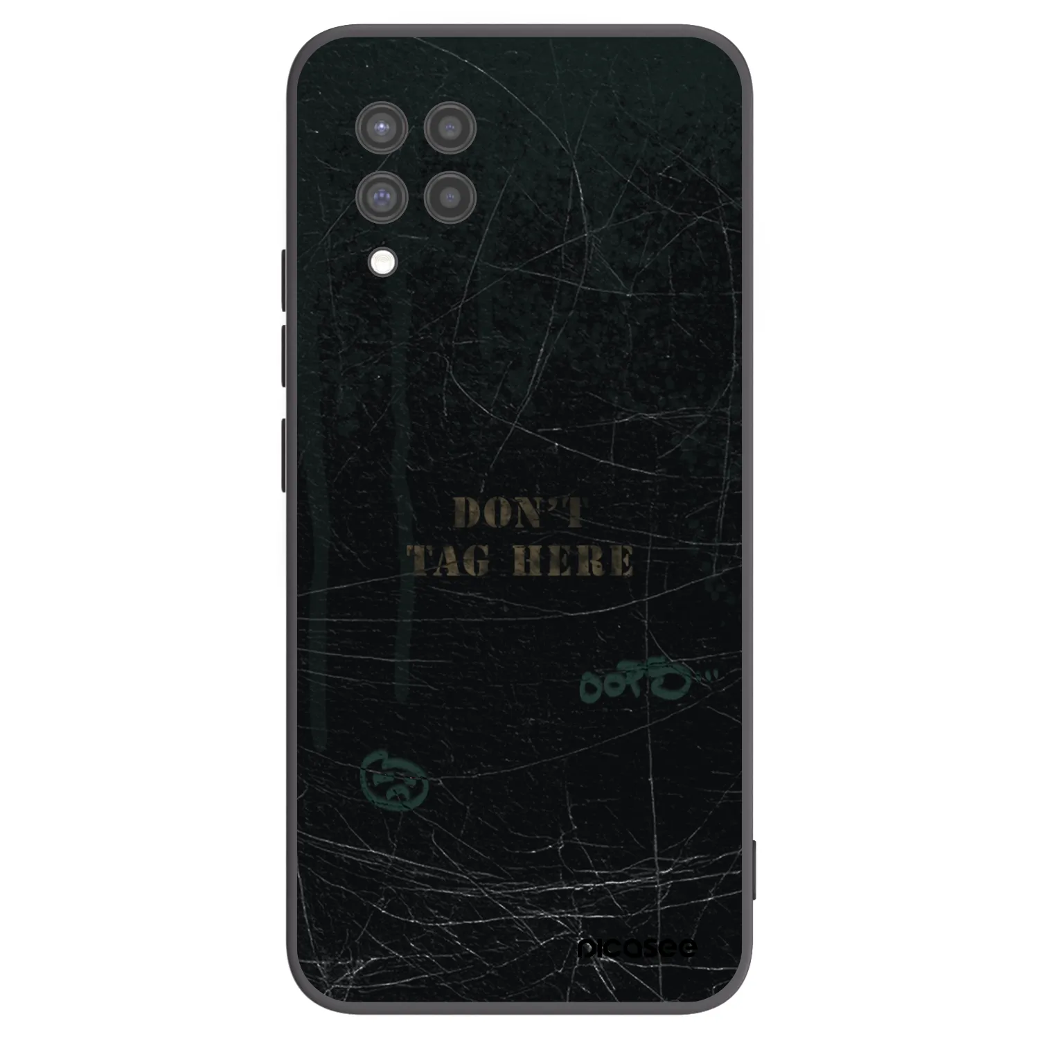 Picasee husă neagră din silicon pentru Samsung Galaxy A42 A426B - DON´T TAG