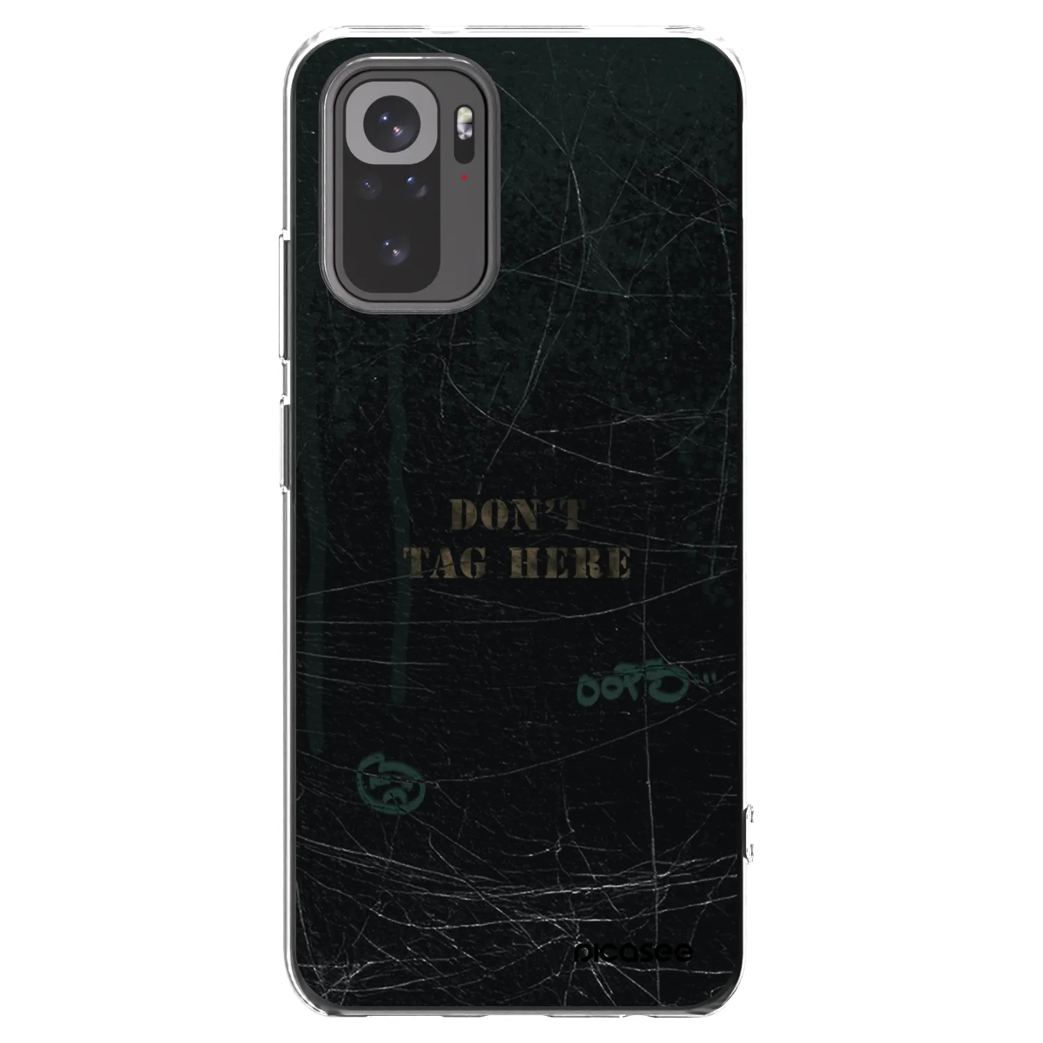 Picasee husă transparentă din silicon pentru Xiaomi Redmi Note 10S - DON´T TAG