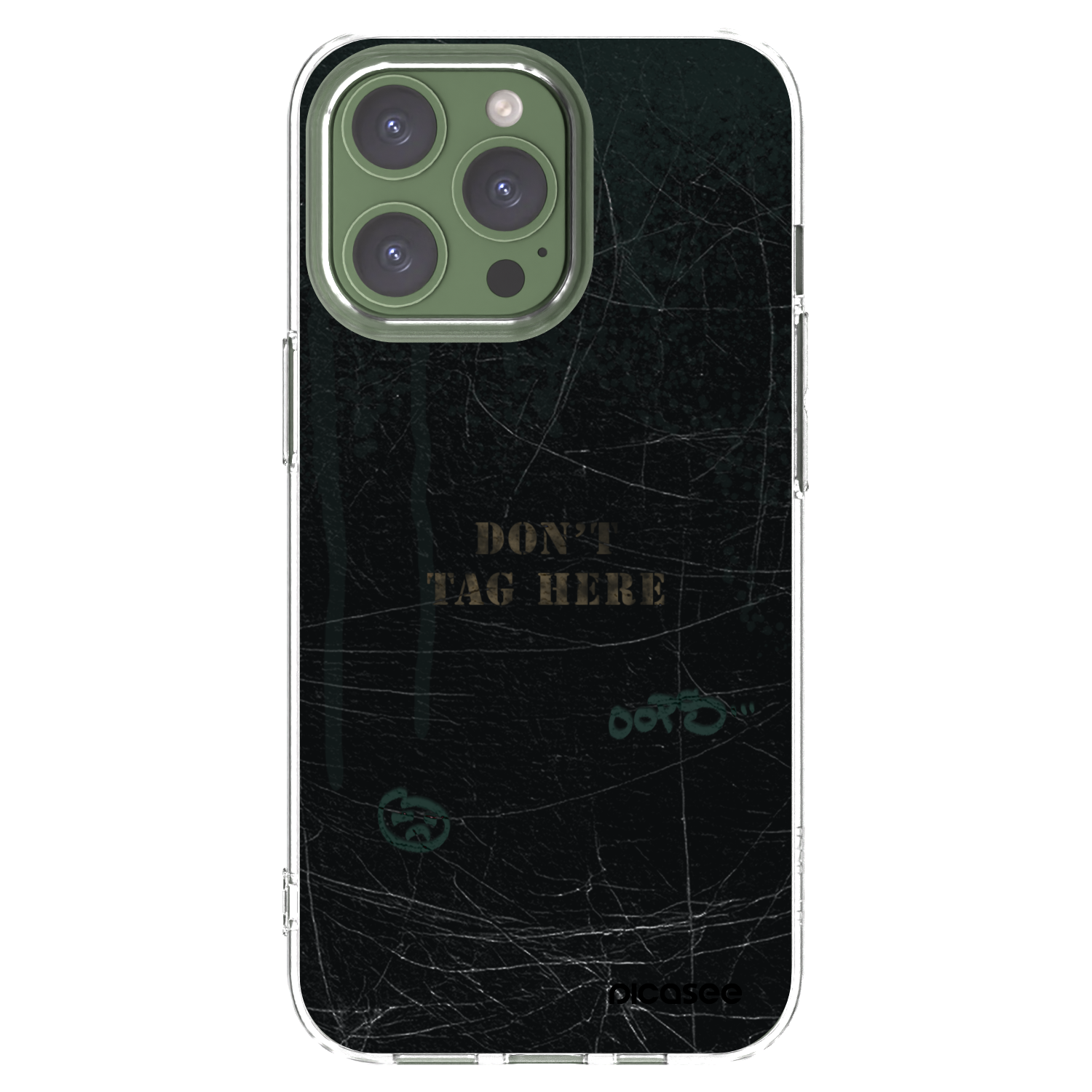 Picasee husă transparentă din silicon pentru Apple iPhone 13 Pro - DON´T TAG