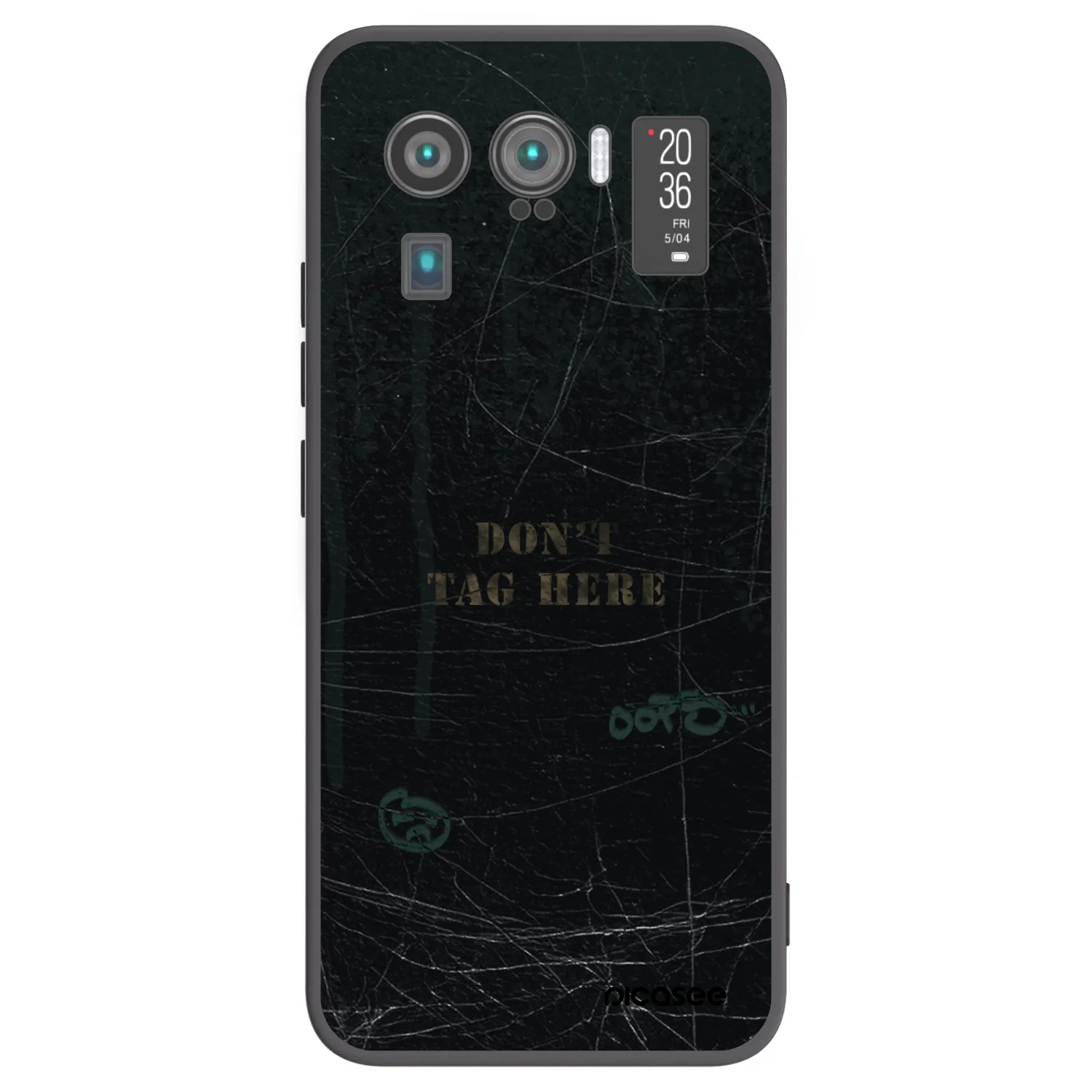 Picasee husă neagră din silicon pentru Xiaomi Mi 11 Ultra - DON´T TAG