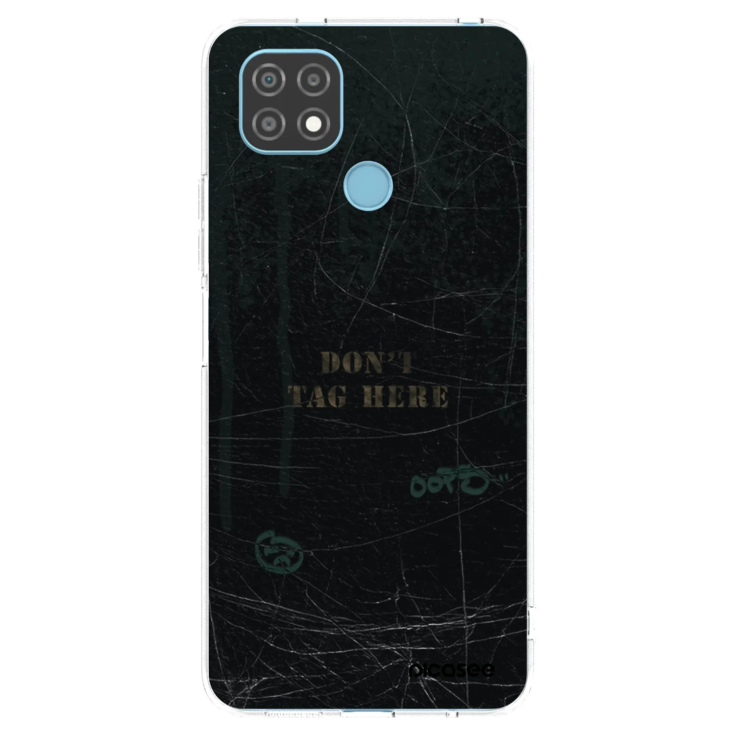 Picasee husă transparentă din silicon pentru Realme C21 - DON´T TAG