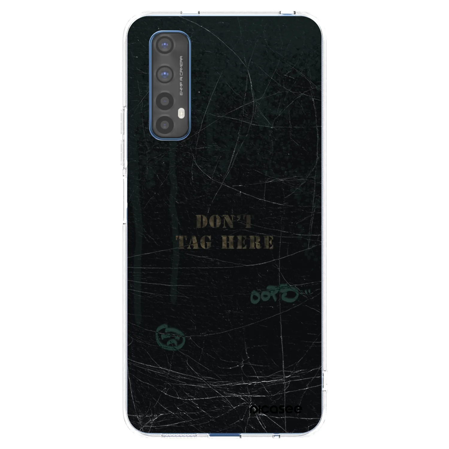 Picasee husă transparentă din silicon pentru Realme 7 - DON´T TAG