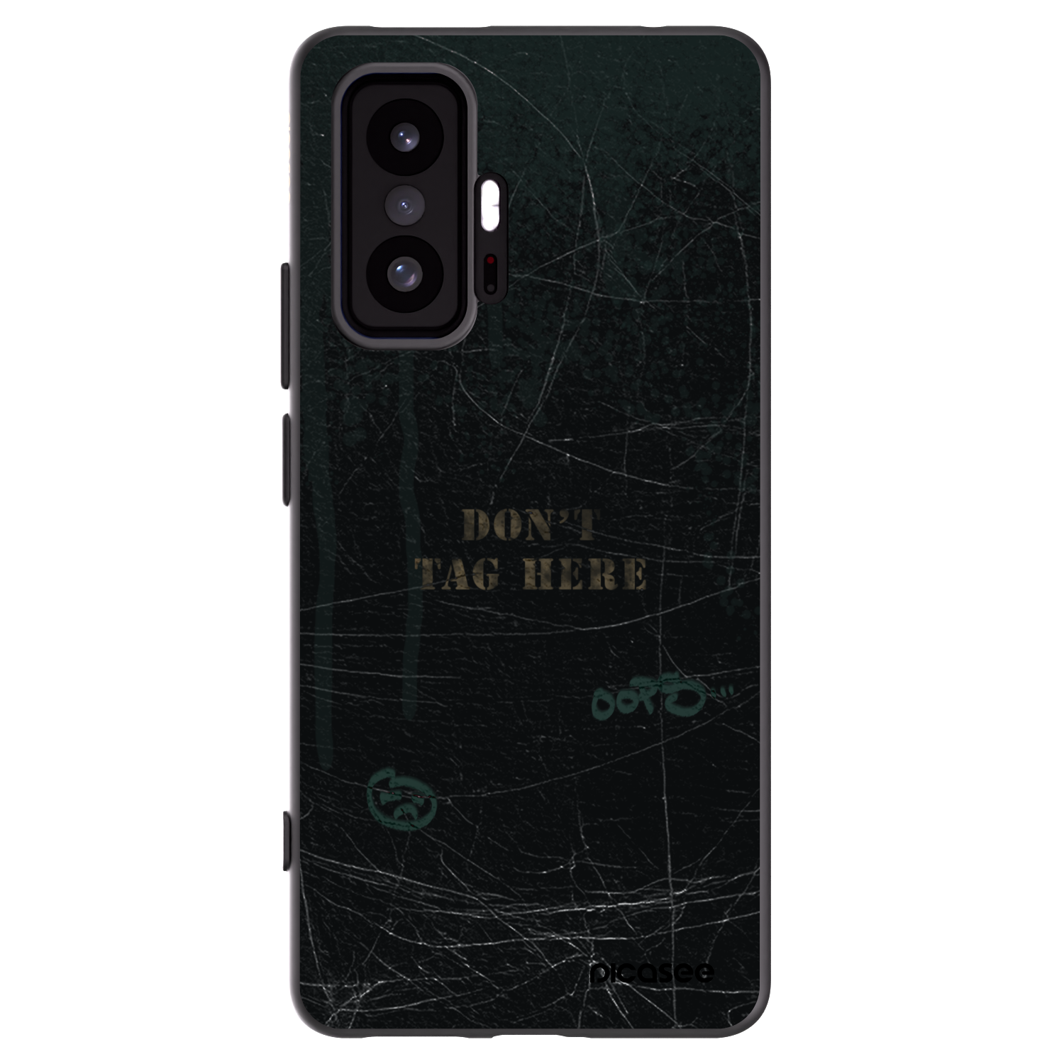 Picasee husă neagră din silicon pentru Xiaomi 11T Pro - DON´T TAG