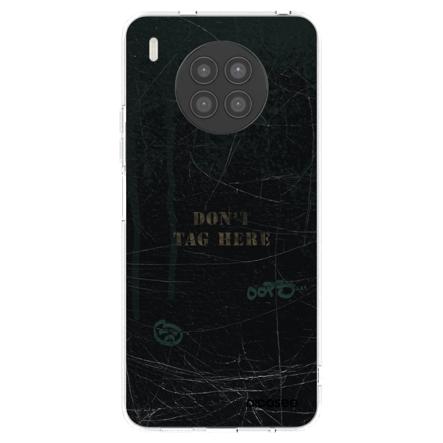 Picasee husă transparentă din silicon pentru Huawei Nova 8i - DON´T TAG