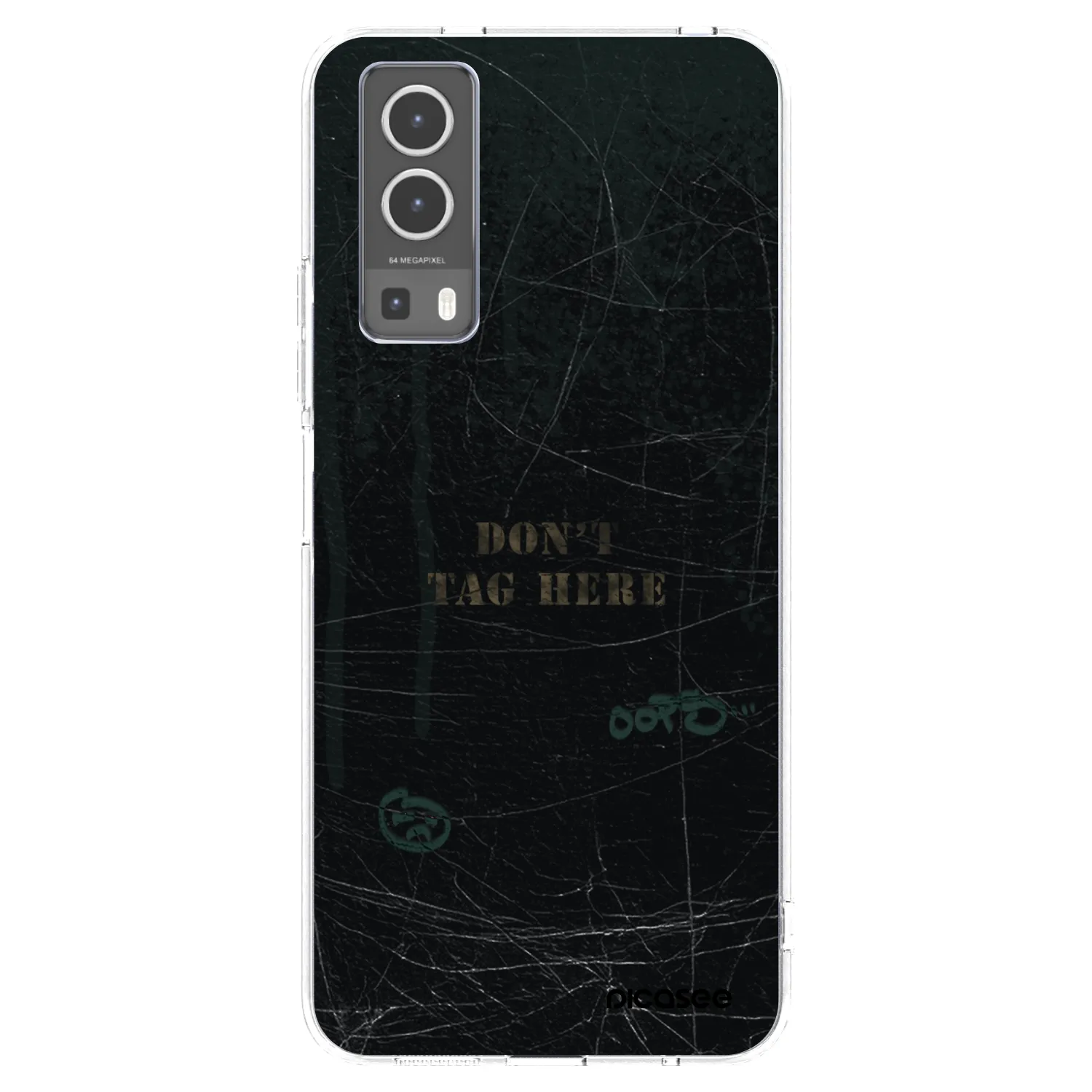 Picasee husă transparentă din silicon pentru Vivo Y72 5G - DON´T TAG