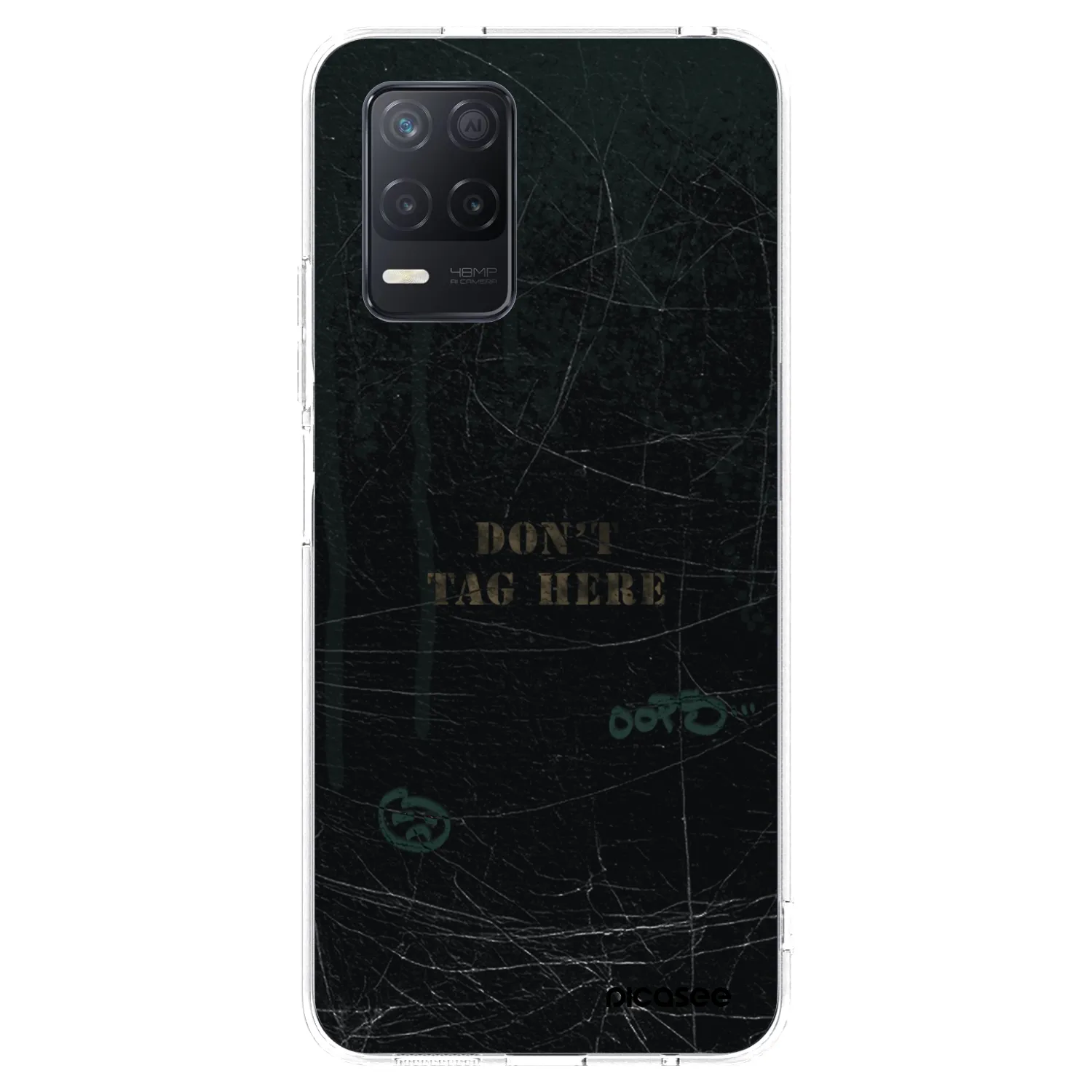 Picasee husă transparentă din silicon pentru Realme 8 5G - DON´T TAG