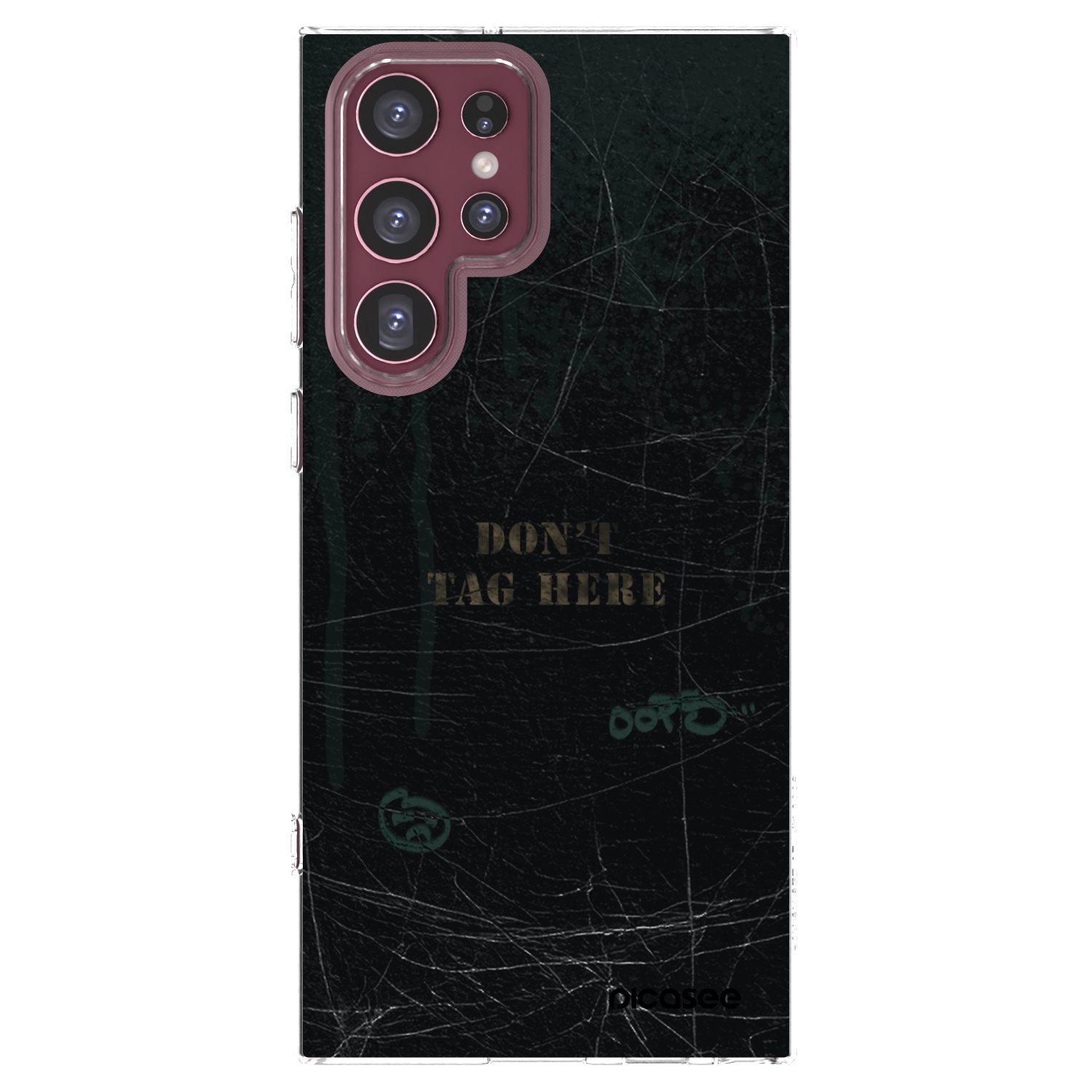 Picasee husă transparentă din silicon pentru Samsung Galaxy S22 Ultra 5G - DON´T TAG
