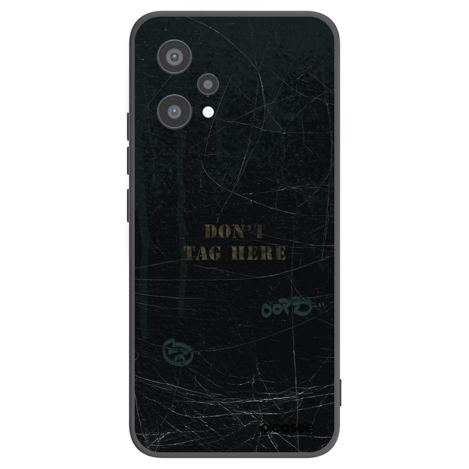 Picasee husă neagră din silicon pentru Realme 9 Pro 5G - DON´T TAG