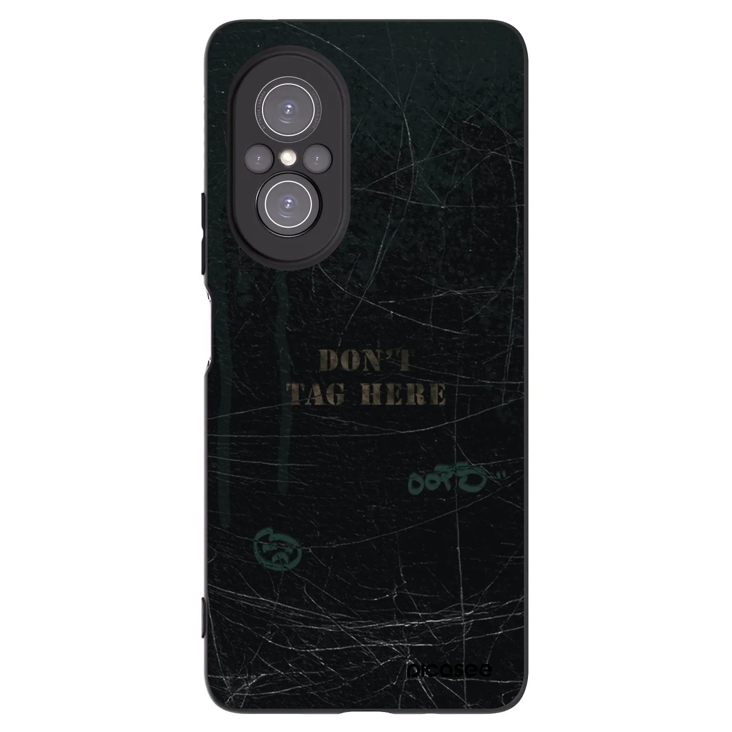 Picasee husă neagră din silicon pentru Huawei Nova 9 SE - DON´T TAG