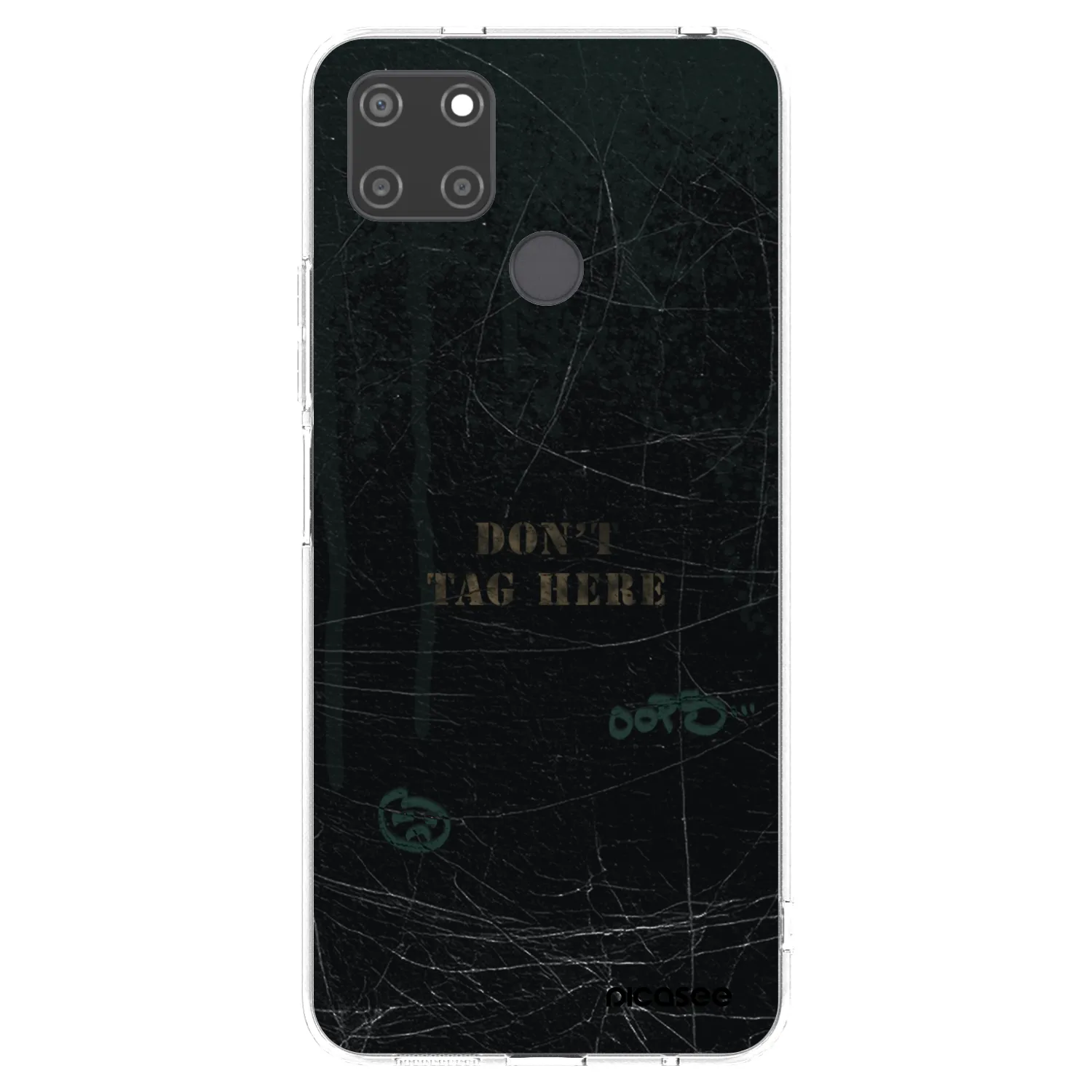 Picasee husă transparentă din silicon pentru Realme C21Y - DON´T TAG