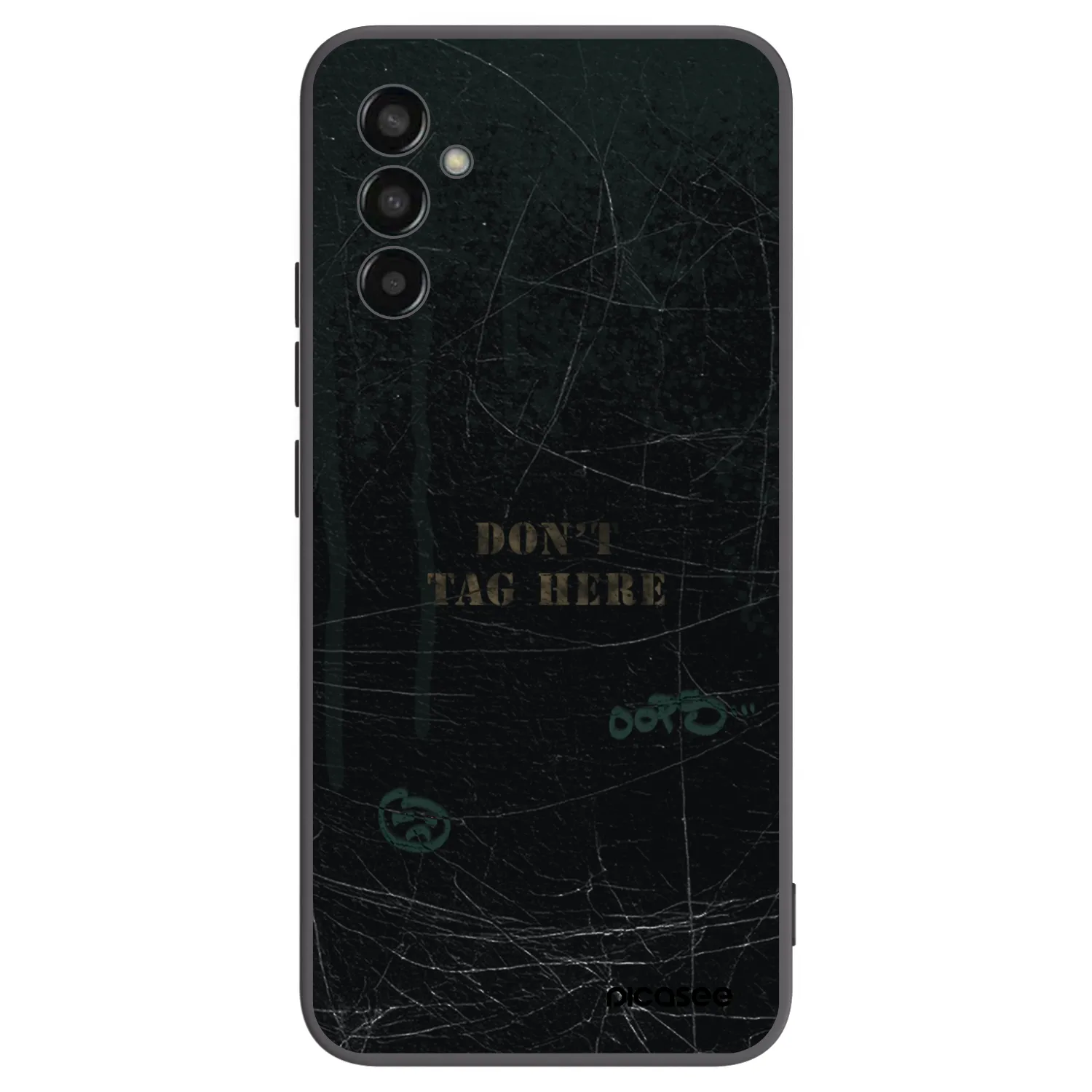 Picasee husă neagră din silicon pentru Samsung Galaxy M13 M135F - DON´T TAG