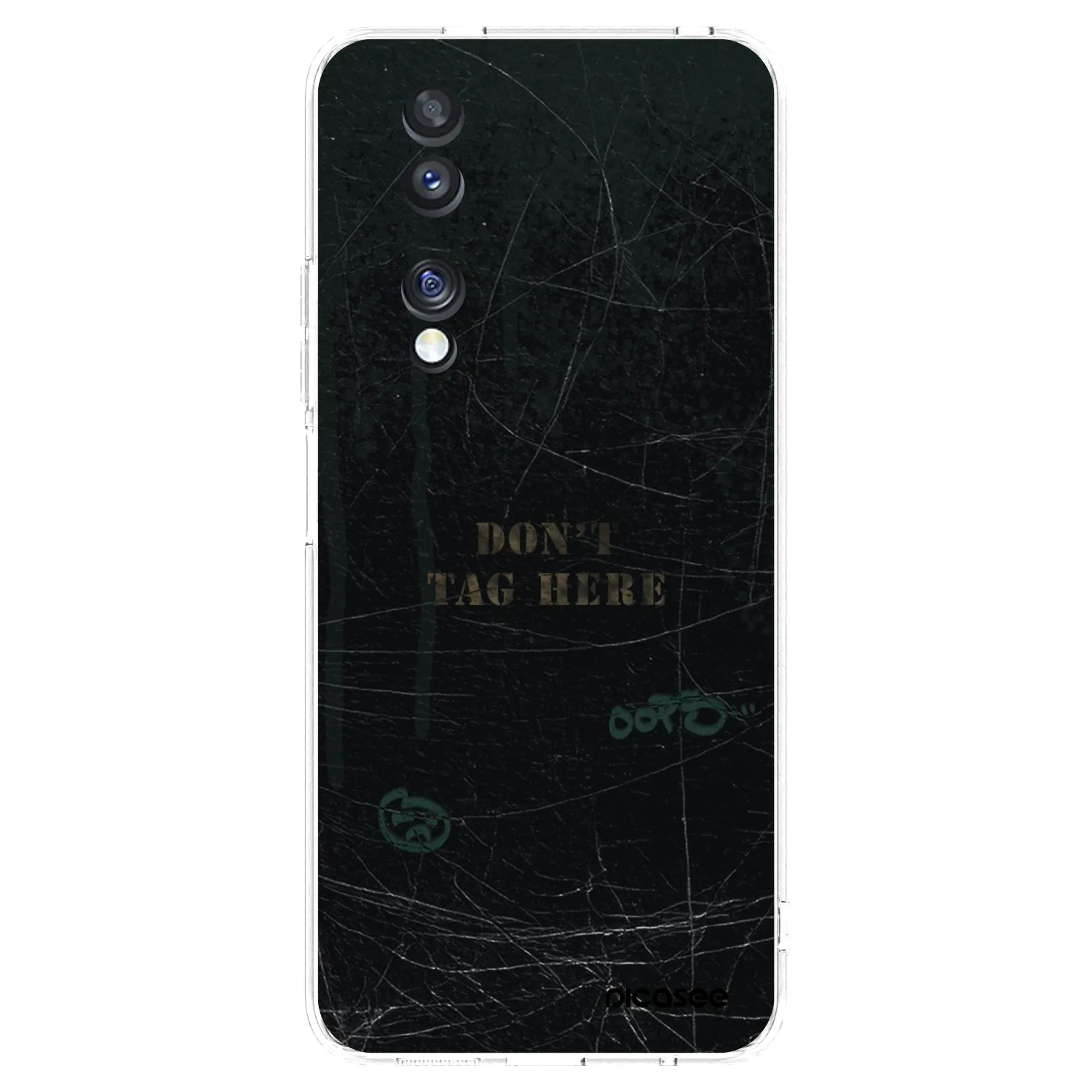 Picasee husă transparentă din silicon pentru Honor 70 - DON´T TAG