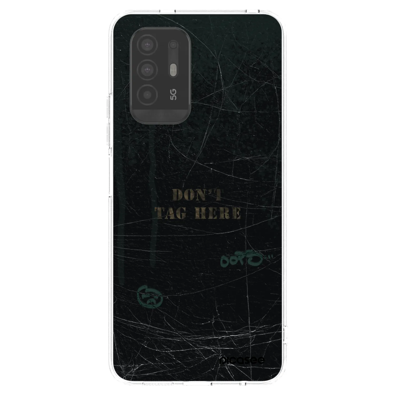 Picasee husă transparentă din silicon pentru OPPO A94 5G - DON´T TAG