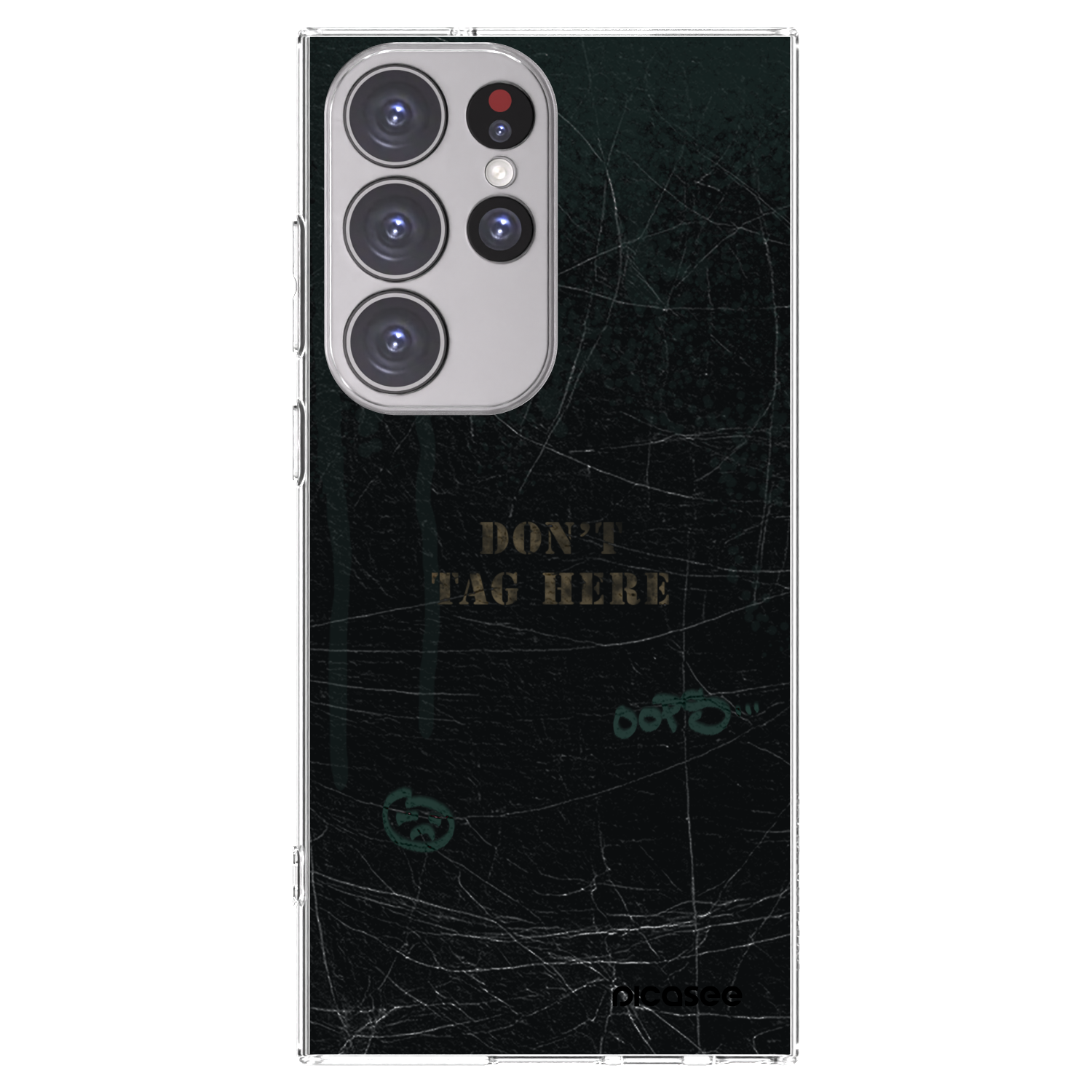 Picasee husă transparentă din silicon pentru Samsung Galaxy S23 Ultra 5G - DON´T TAG