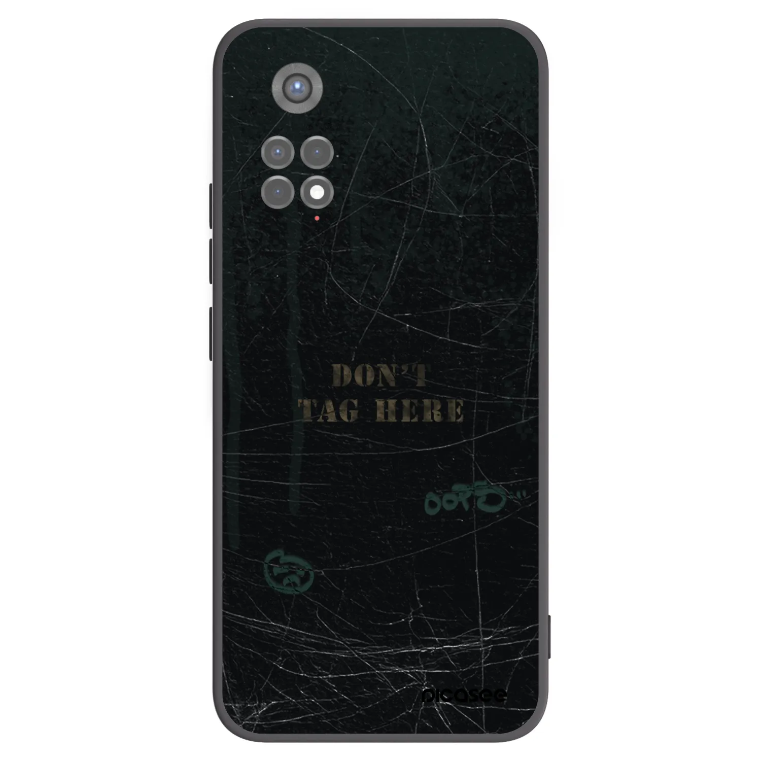 Picasee husă neagră din silicon pentru Xiaomi Redmi Note 11S 5G - DON´T TAG