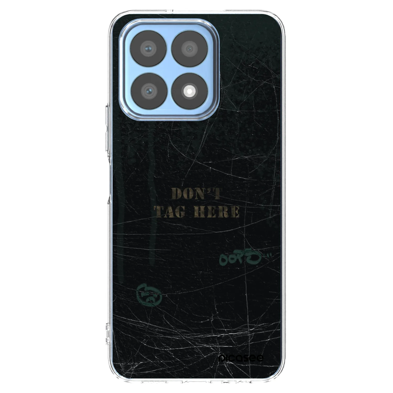 Picasee husă transparentă din silicon pentru Honor X8a - DON´T TAG