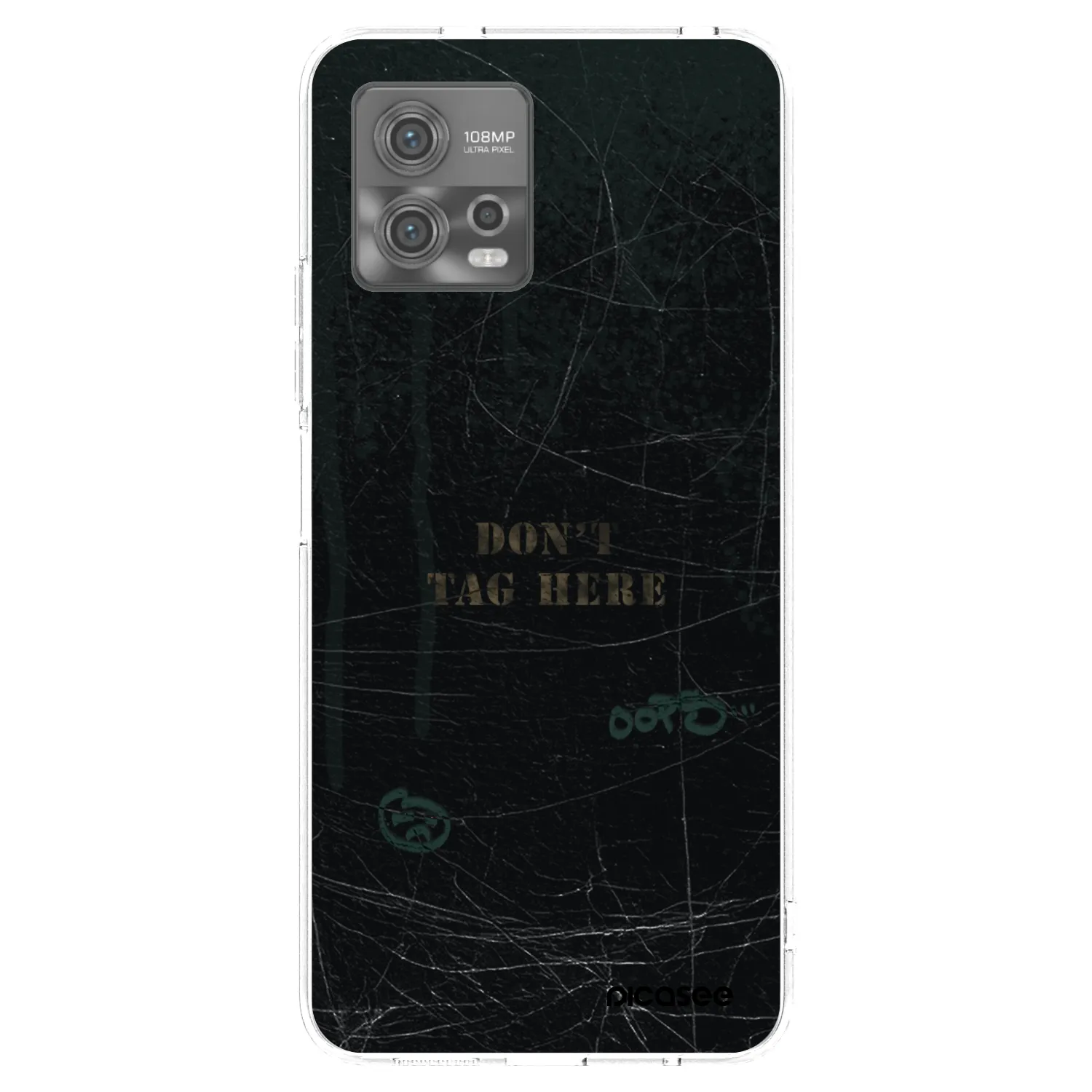 Picasee husă transparentă din silicon pentru Motorola Moto G72 - DON´T TAG