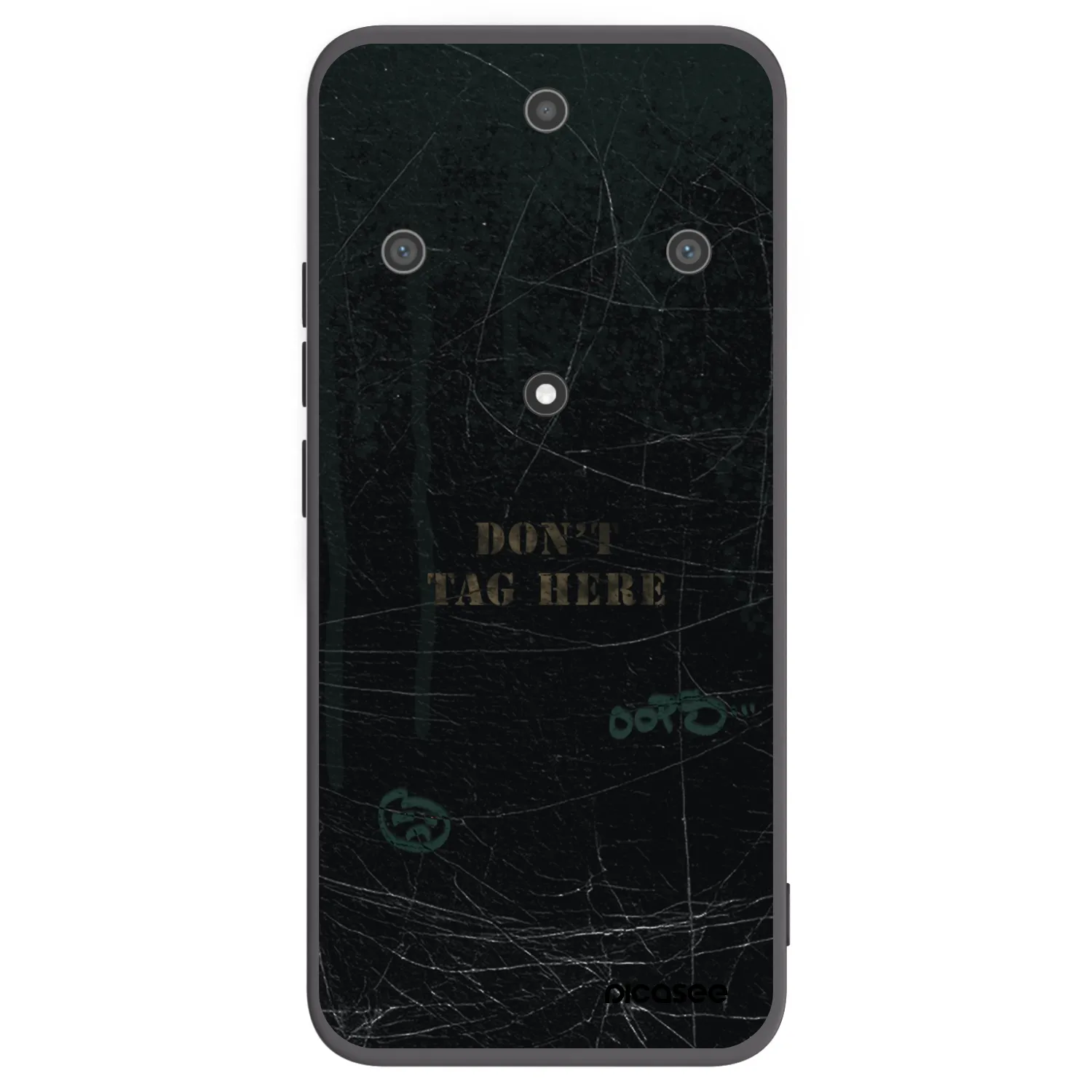 Picasee husă neagră din silicon pentru Honor Magic5 Lite 5G - DON´T TAG