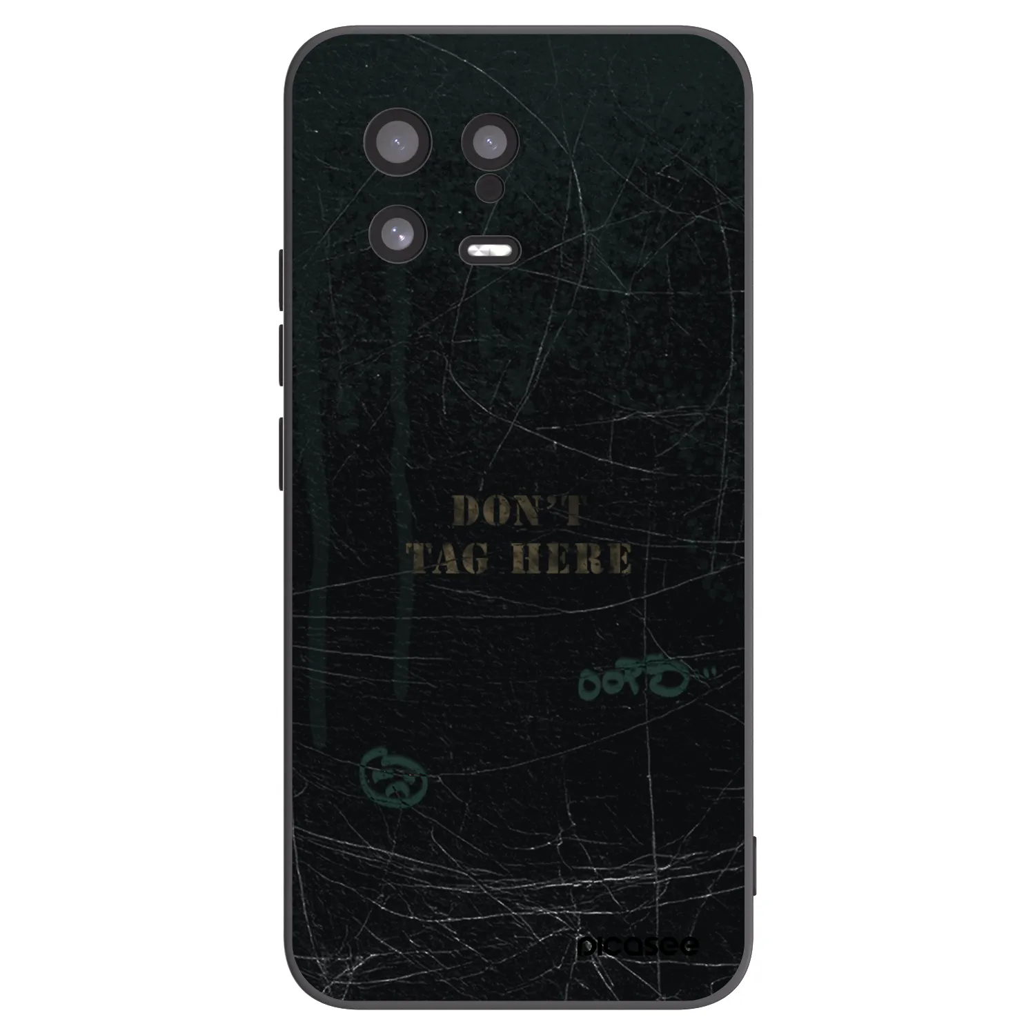 Picasee husă neagră din silicon pentru Xiaomi 13 - DON´T TAG