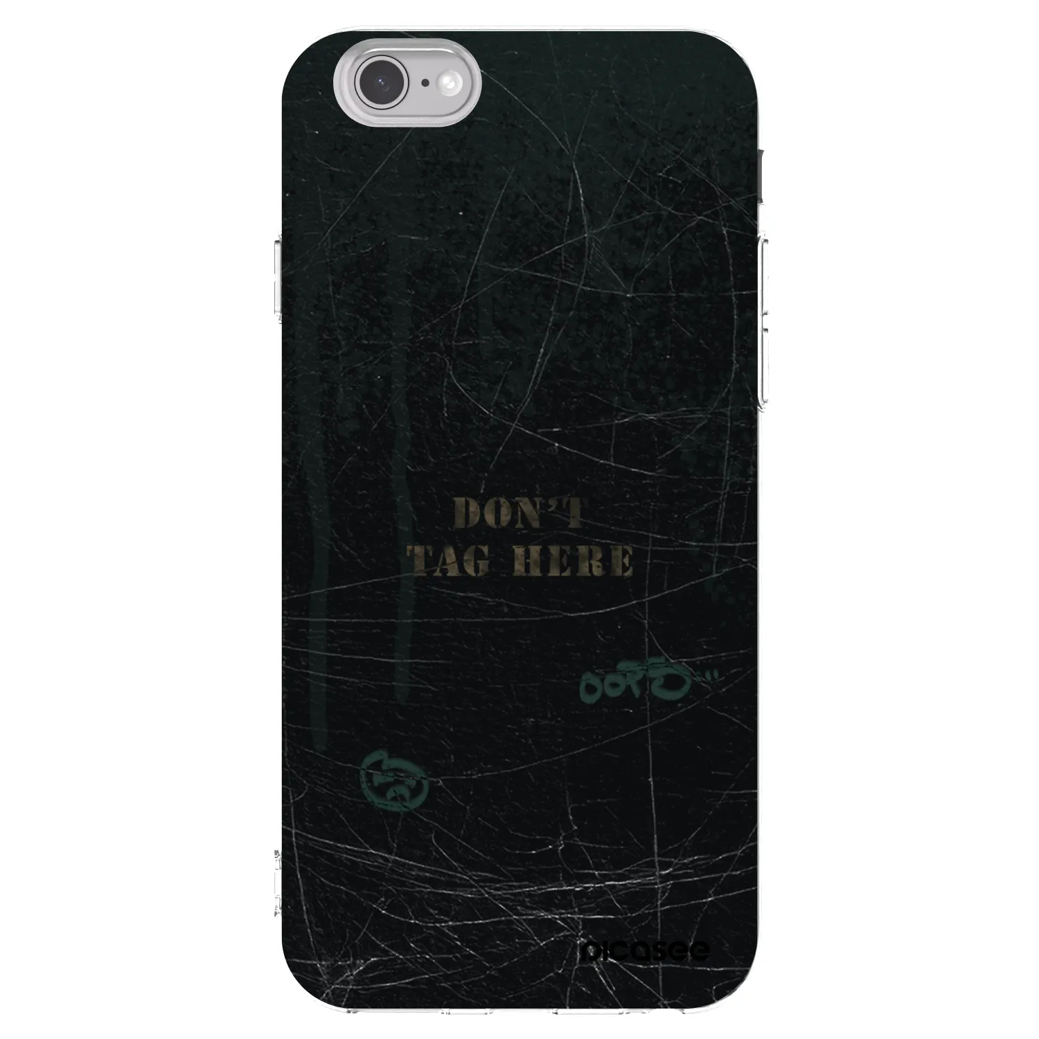 Picasee husă transparentă din silicon pentru Apple iPhone 6/6S - DON´T TAG