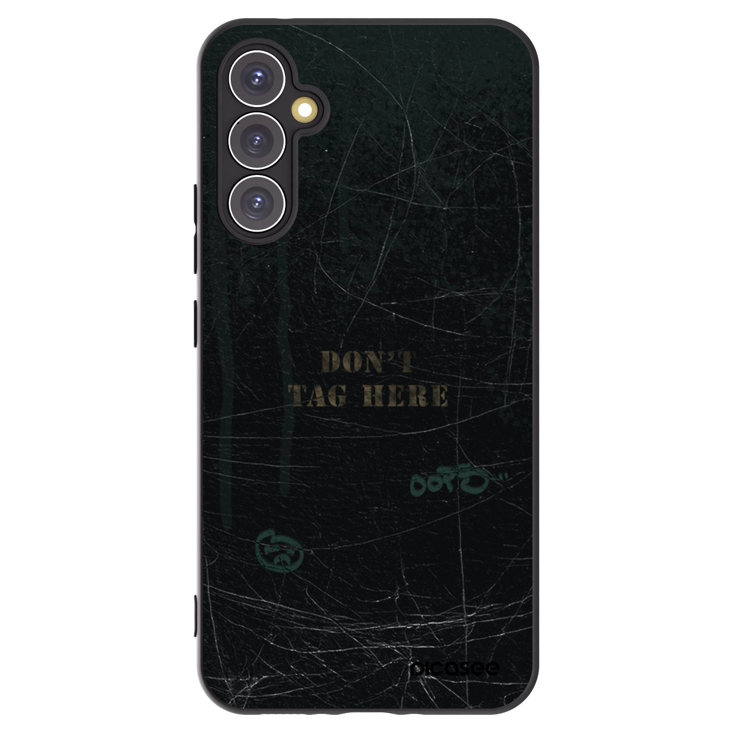 Picasee husă neagră din silicon pentru Samsung Galaxy A34 5G A346B - DON´T TAG