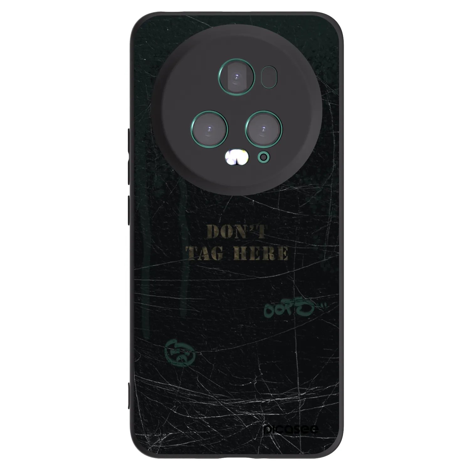 Picasee husă neagră din silicon pentru Honor Magic5 Pro - DON´T TAG