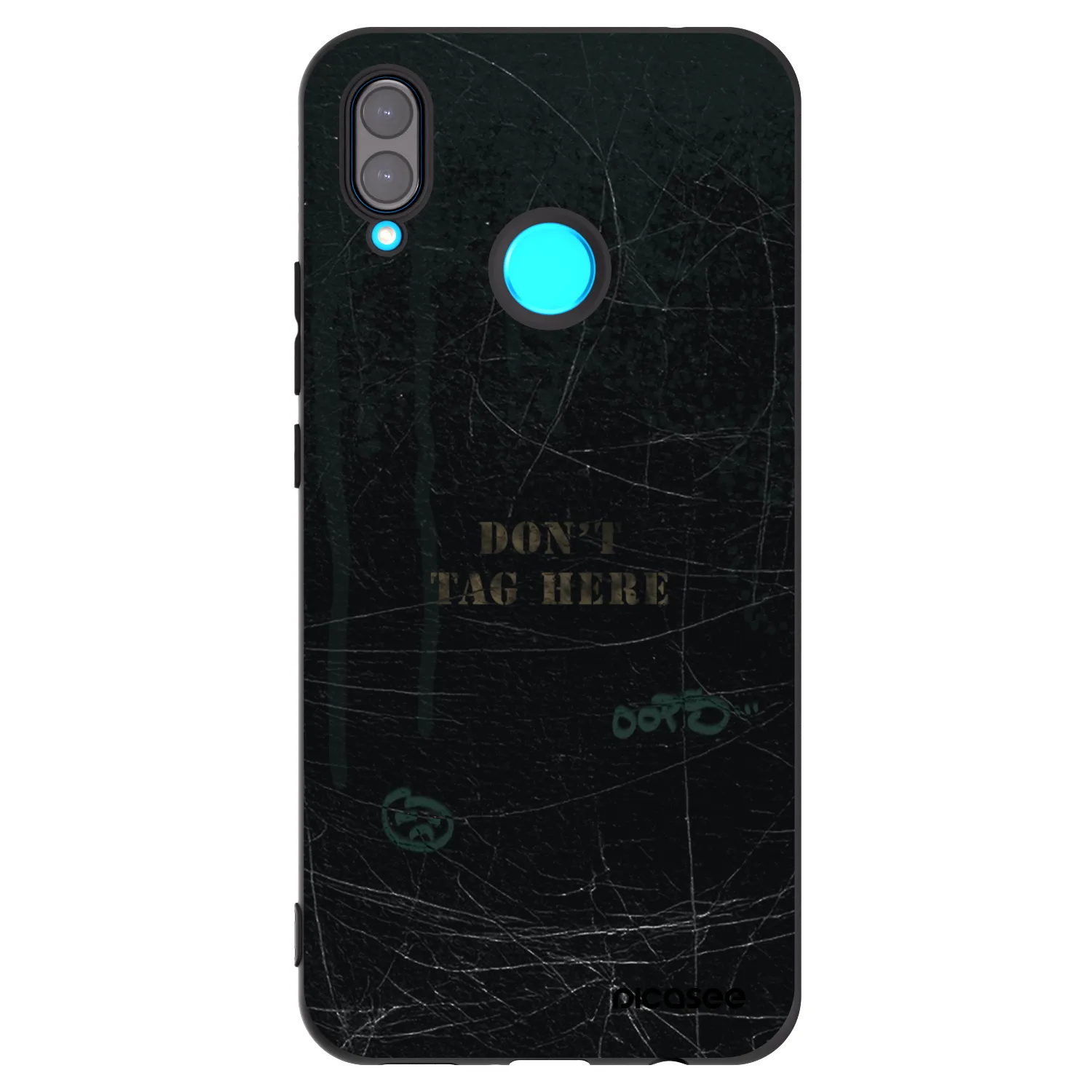 Picasee husă neagră din silicon pentru Huawei Nova 3 - DON´T TAG