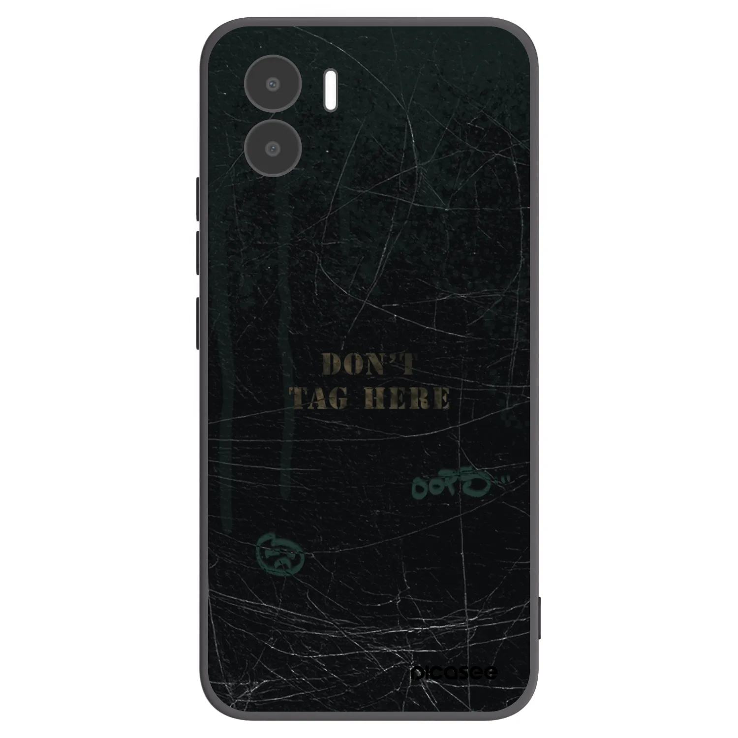 Picasee husă neagră din silicon pentru Xiaomi Redmi A2 - DON´T TAG