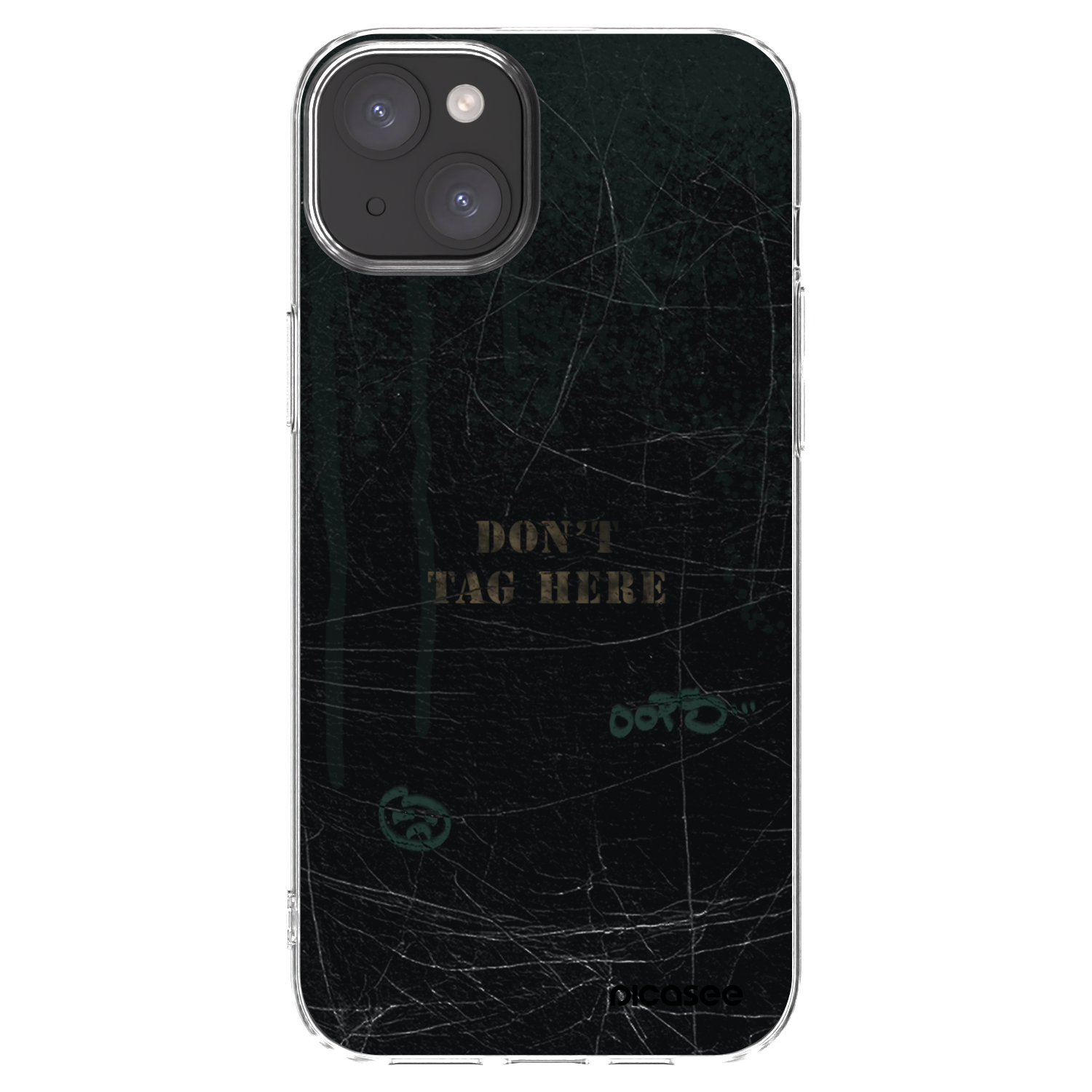 Picasee husă transparentă din silicon pentru Apple iPhone 15 Plus - DON´T TAG