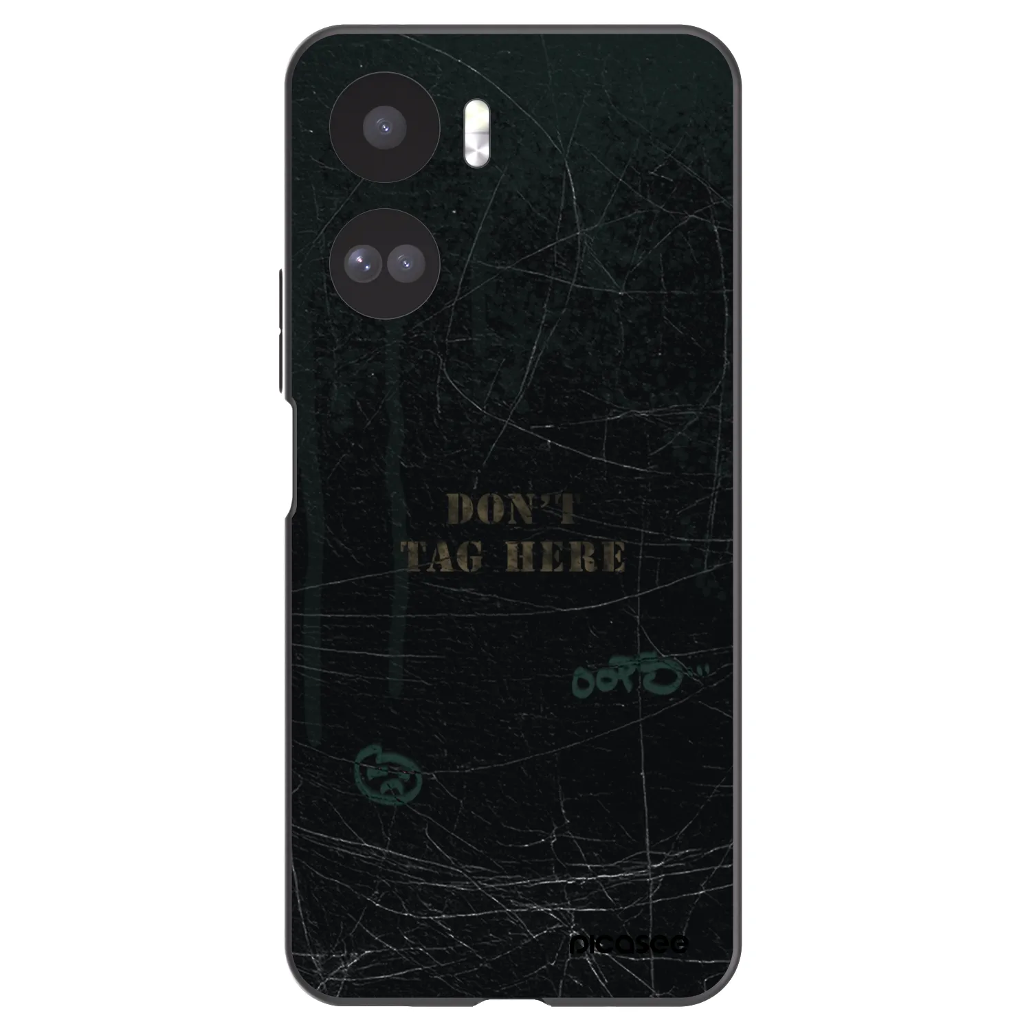 Picasee husă neagră din silicon pentru Honor 90 Lite 5G - DON´T TAG
