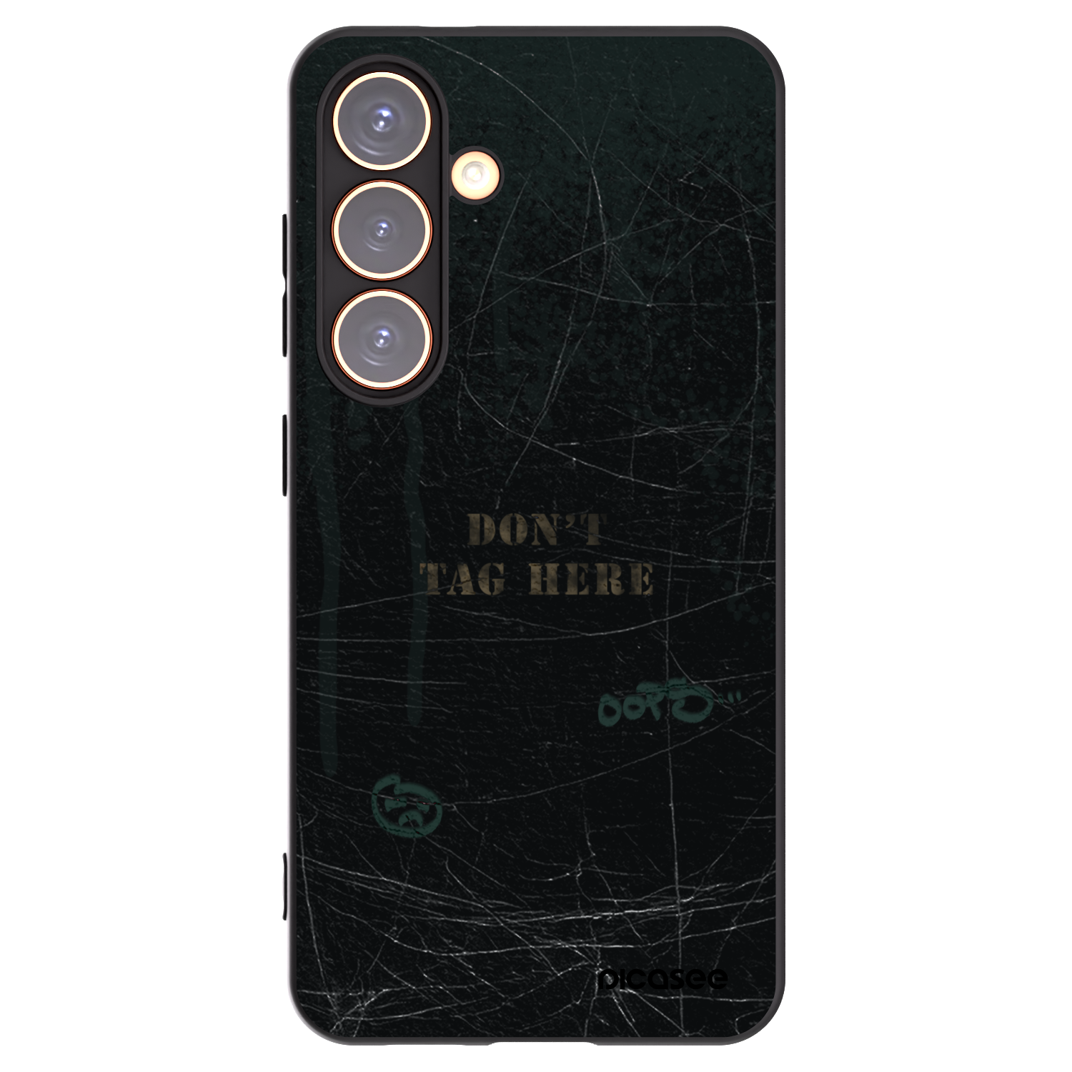 Picasee husă neagră din silicon pentru Samsung Galaxy S24 S921B 5G - DON´T TAG