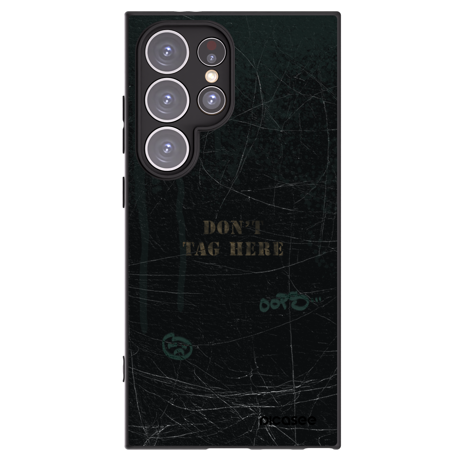 Picasee husă neagră din silicon pentru Samsung Galaxy S24 Ultra S928B 5G - DON´T TAG