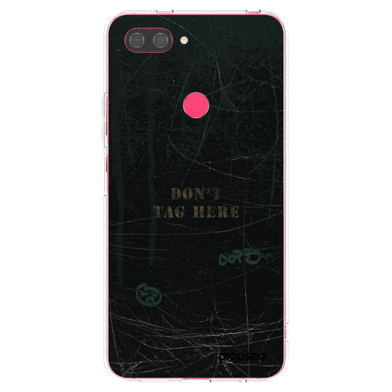 Picasee husă transparentă din silicon pentru Xiaomi Mi 8 Lite - DON´T TAG
