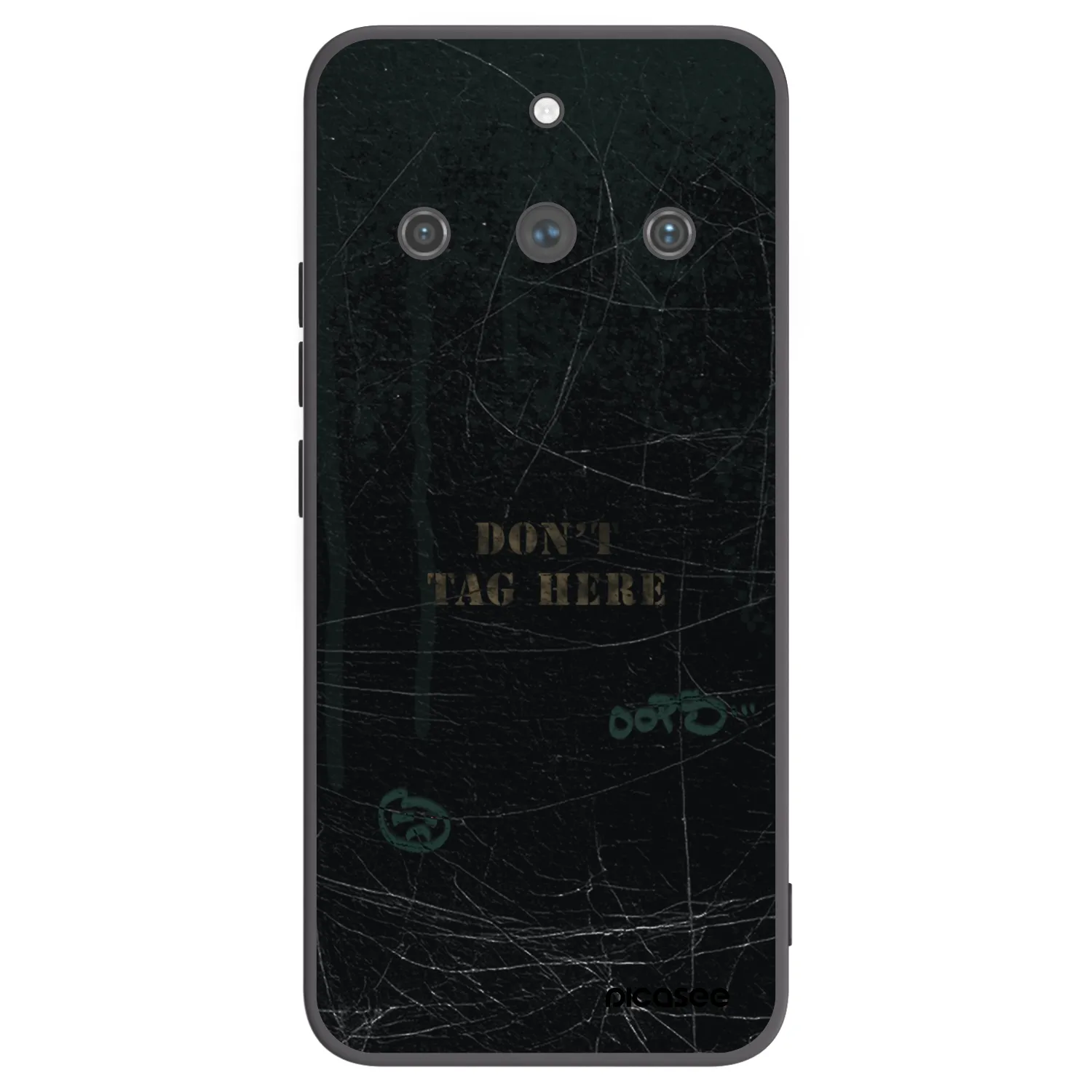 Picasee husă neagră din silicon pentru Realme 11 Pro+ - DON´T TAG