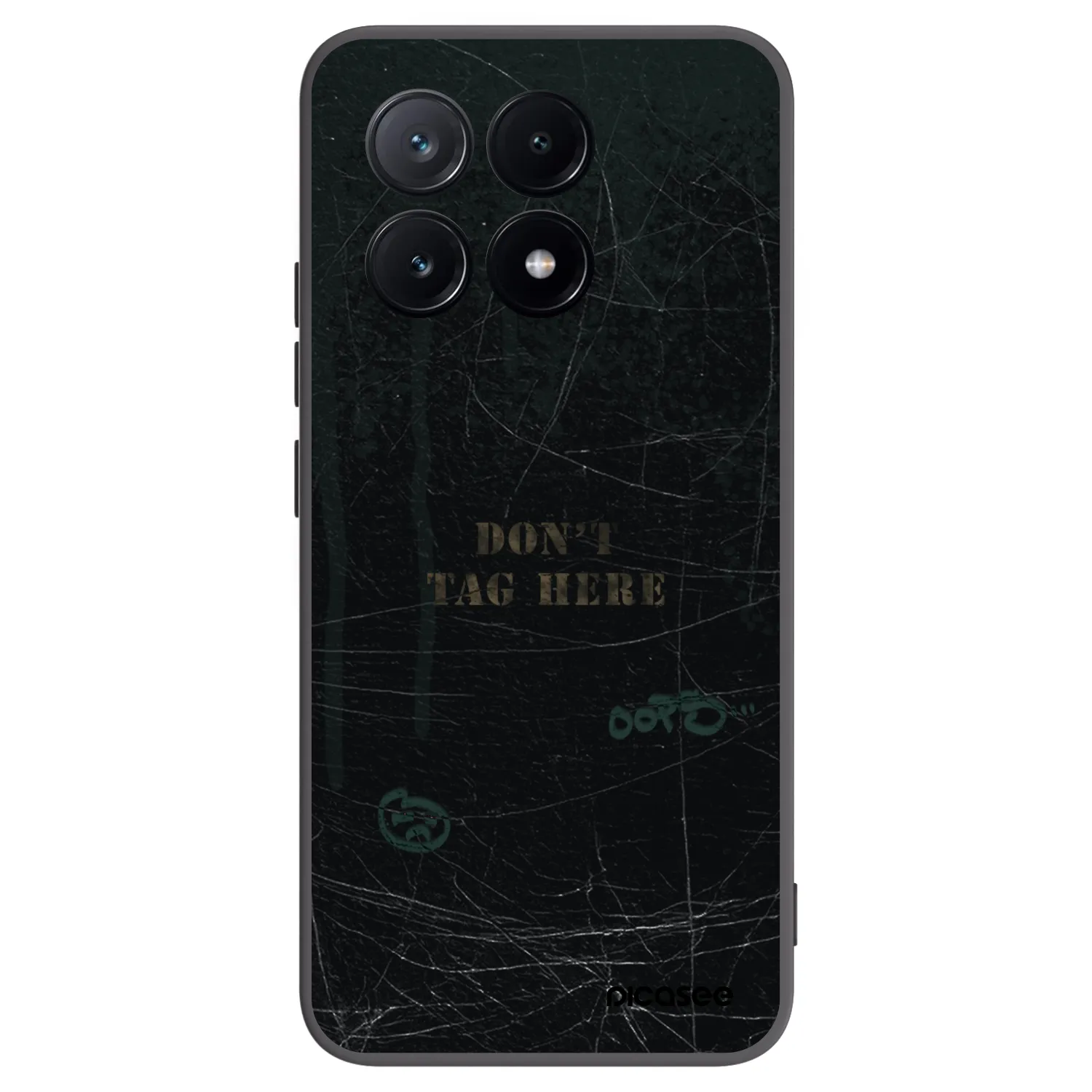 Picasee husă neagră din silicon pentru Xiaomi Poco X6 Pro - DON´T TAG