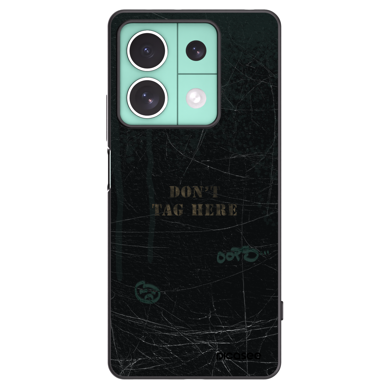 Picasee husă neagră din silicon pentru Xiaomi Redmi Note 13 5G - DON´T TAG