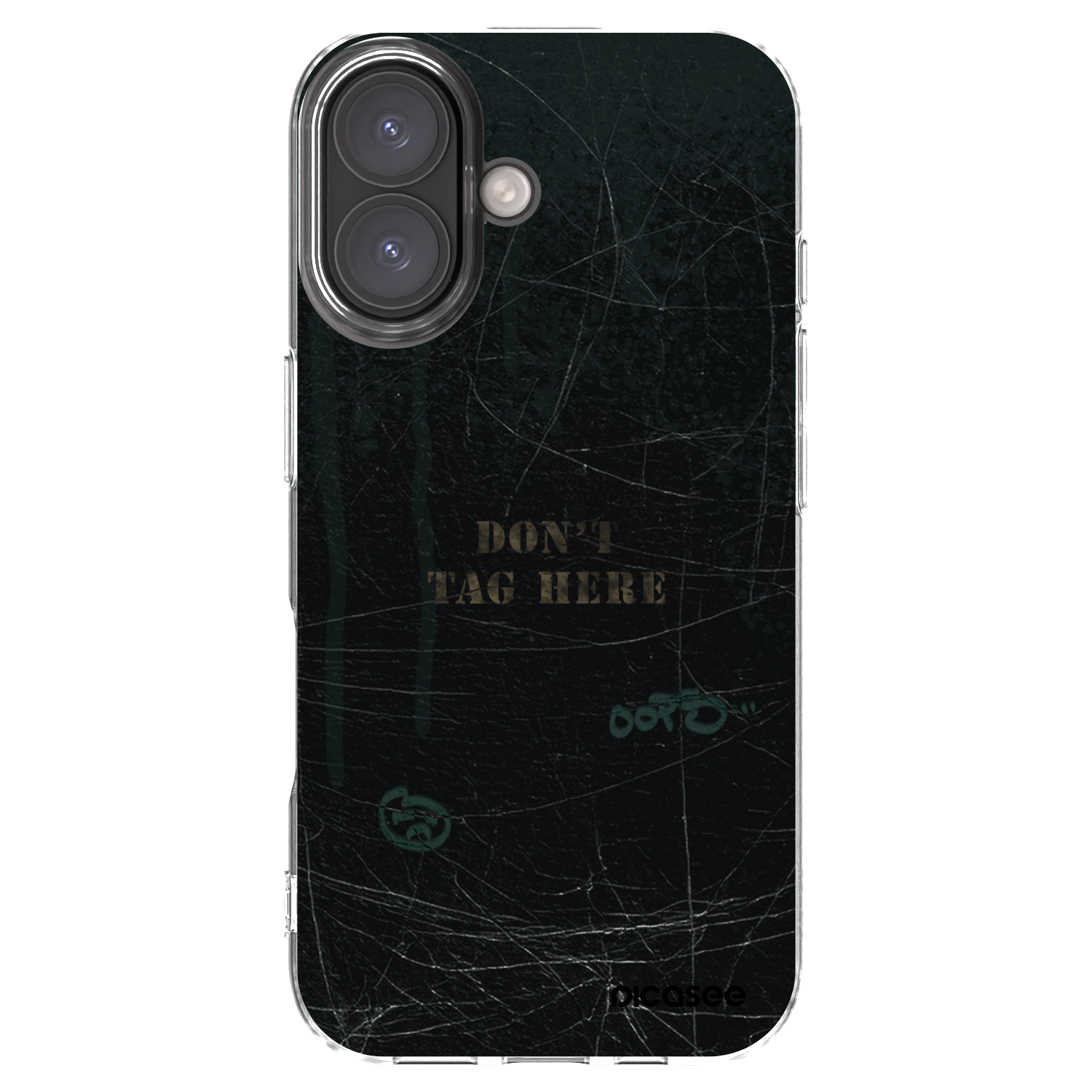 Picasee husă transparentă din silicon pentru Apple iPhone 16 - DON´T TAG