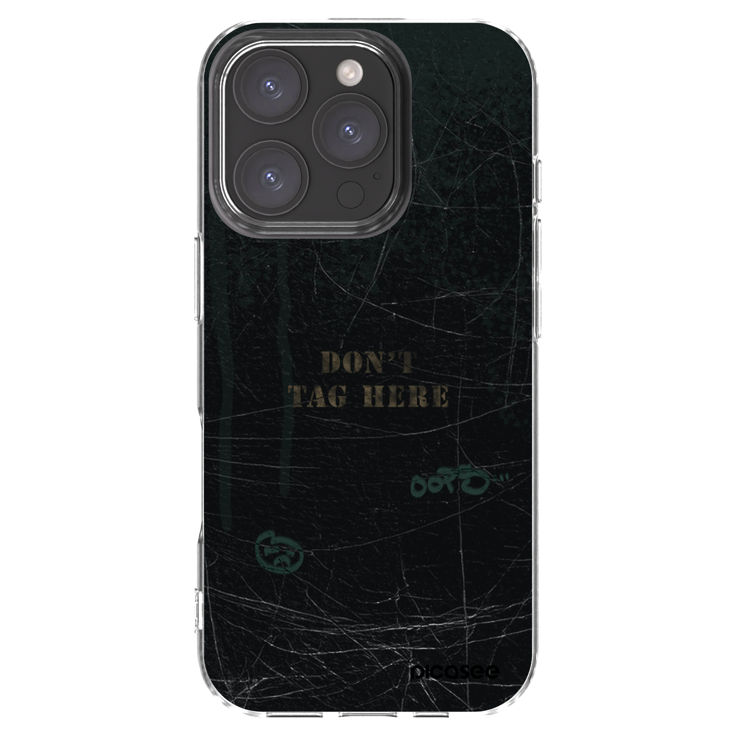 Picasee husă transparentă din silicon pentru Apple iPhone 16 Pro - DON´T TAG