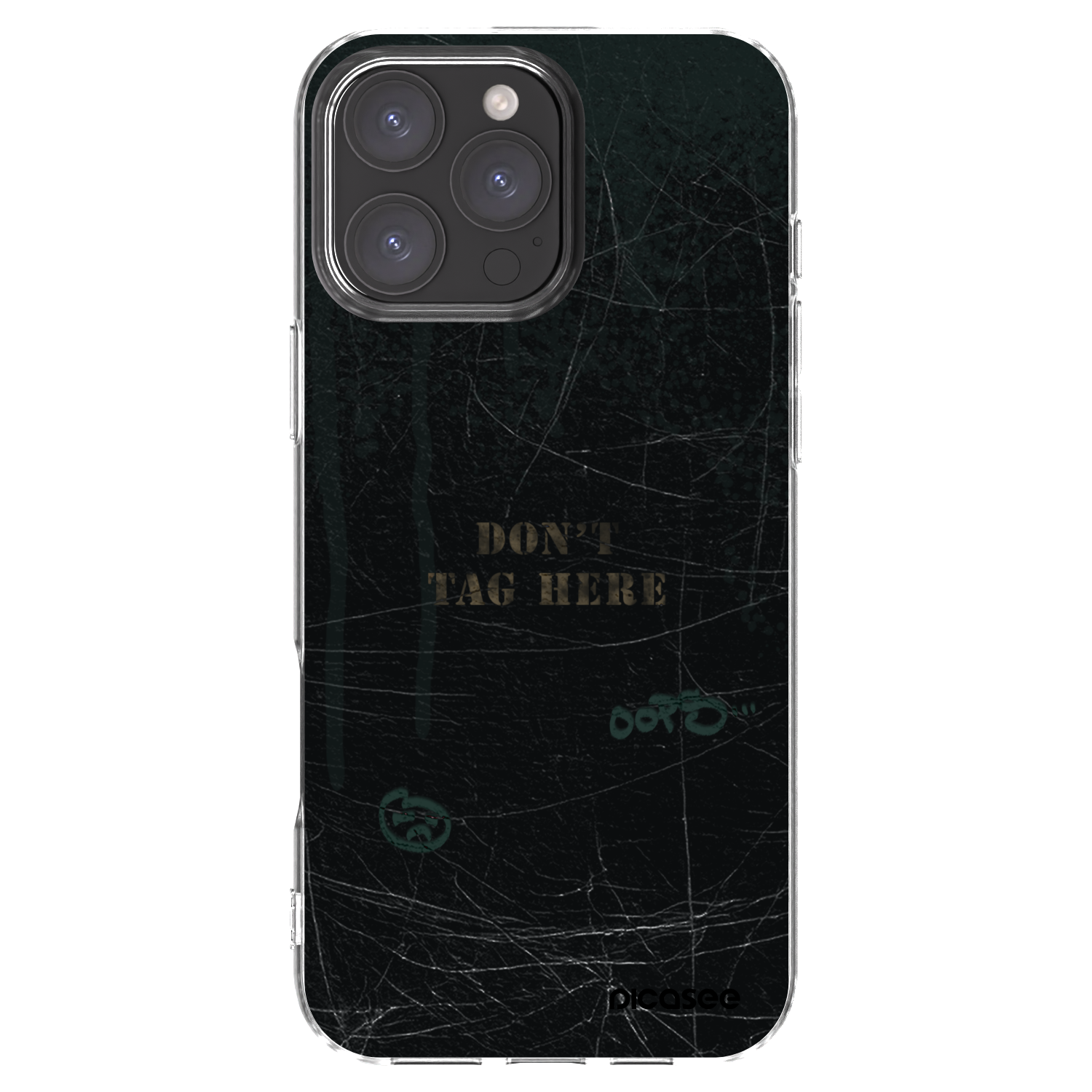 Picasee husă transparentă din silicon pentru Apple iPhone 16 Pro Max - DON´T TAG