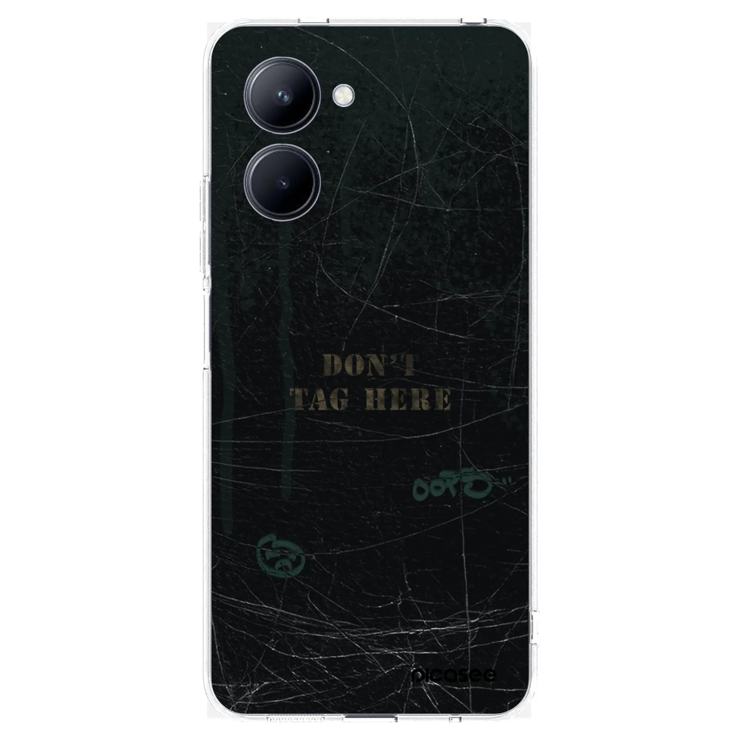 Picasee husă transparentă din silicon pentru Realme C33 (2023) - DON´T TAG