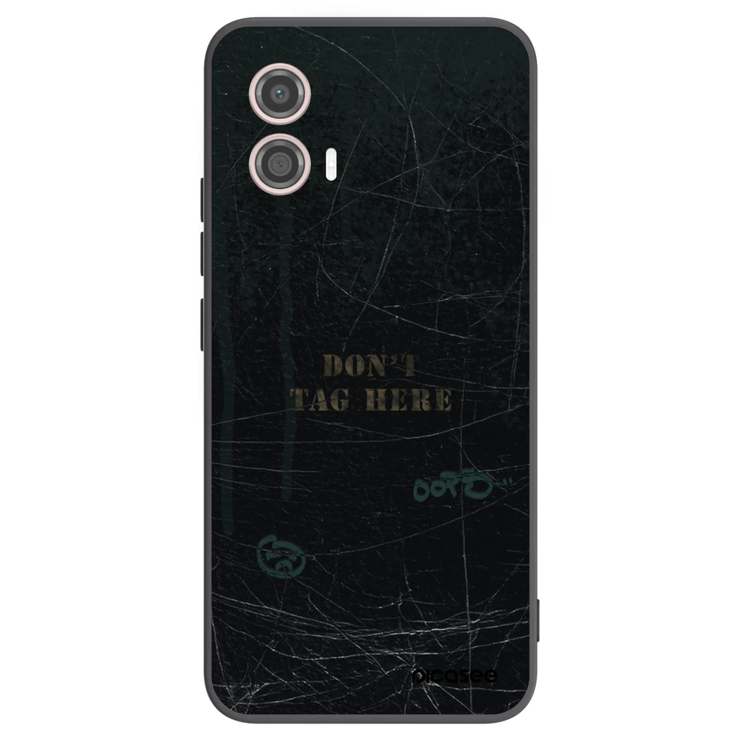 Picasee husă neagră din silicon pentru Motorola Moto G53 5G - DON´T TAG