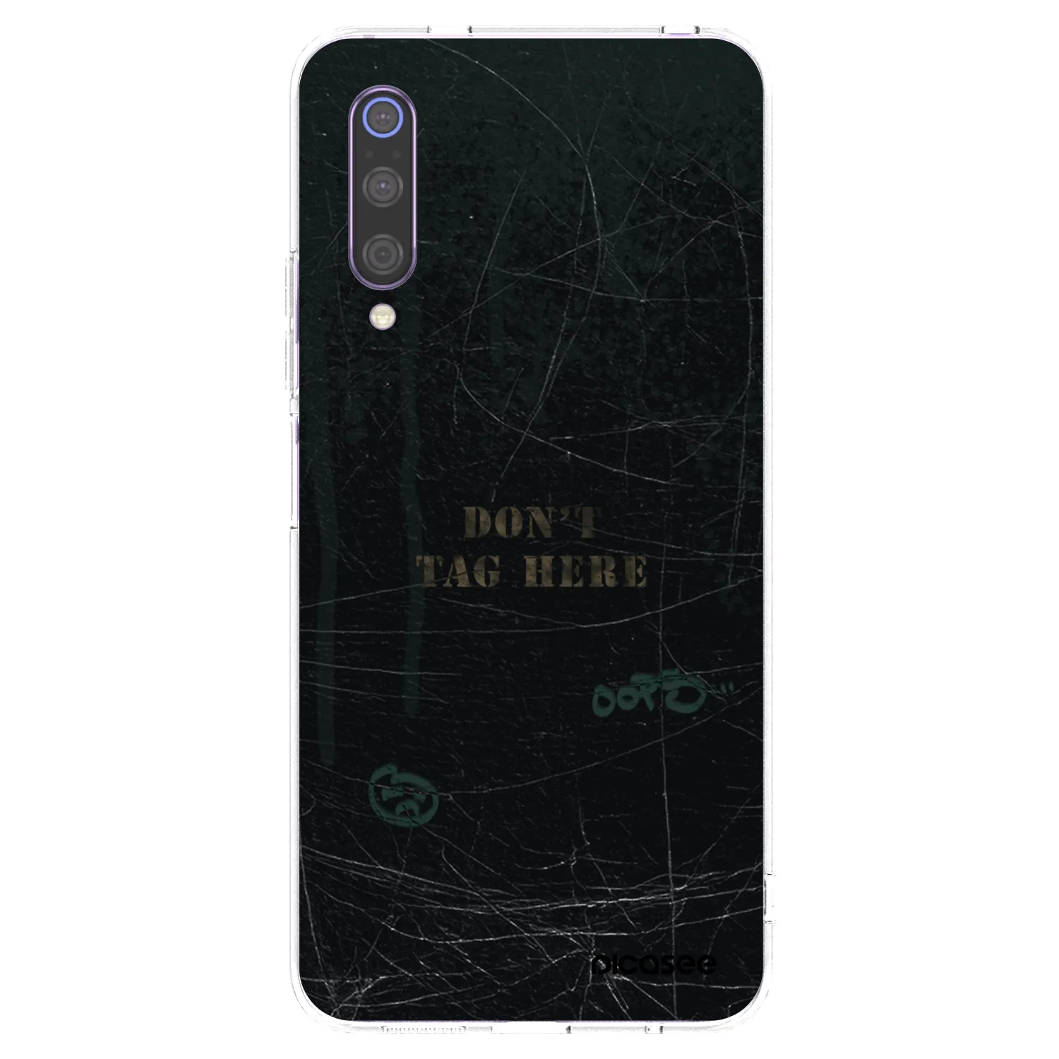 Picasee husă transparentă din silicon pentru Xiaomi Mi 9 - DON´T TAG