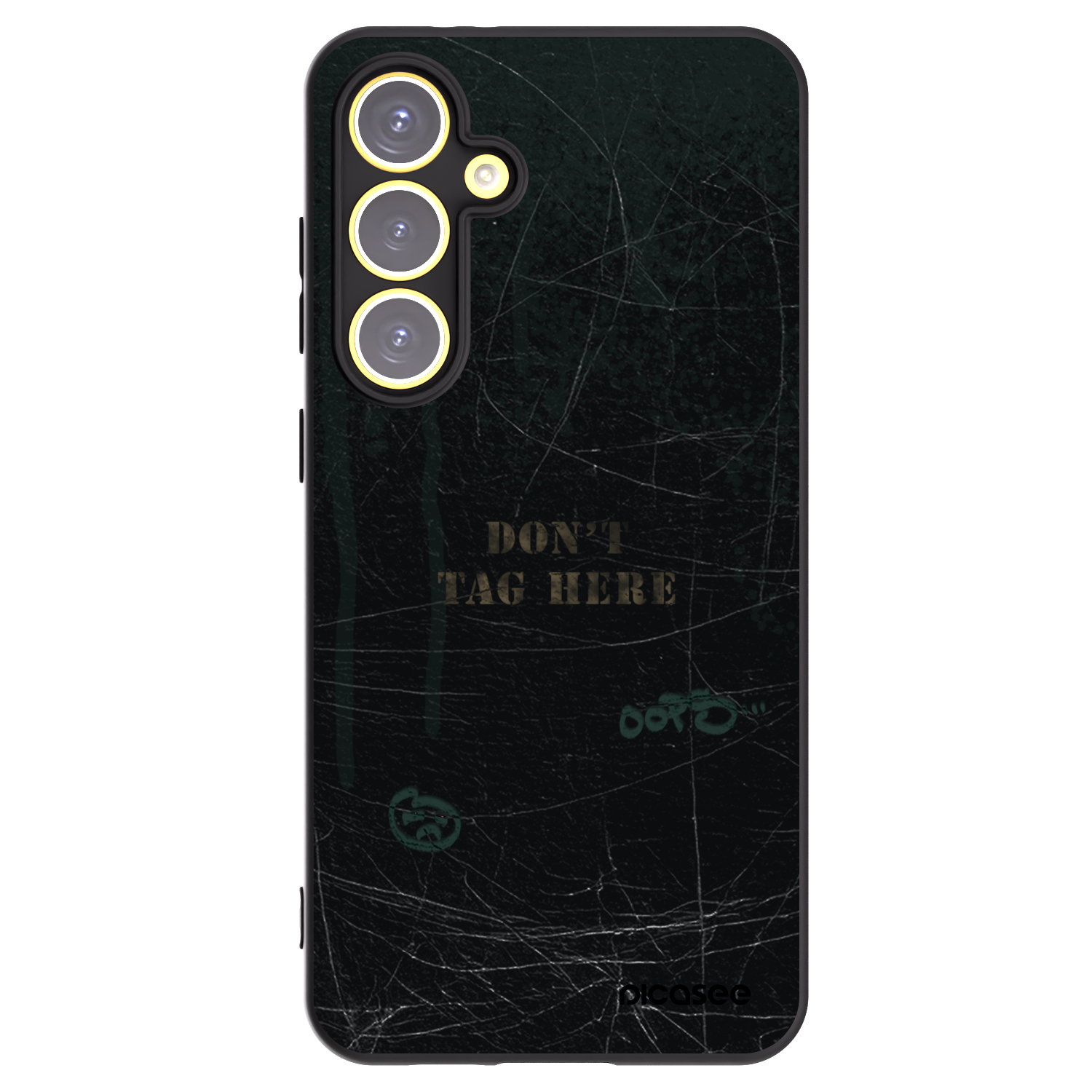 Picasee husă neagră din silicon pentru Samsung Galaxy S24 FE S721B - DON´T TAG