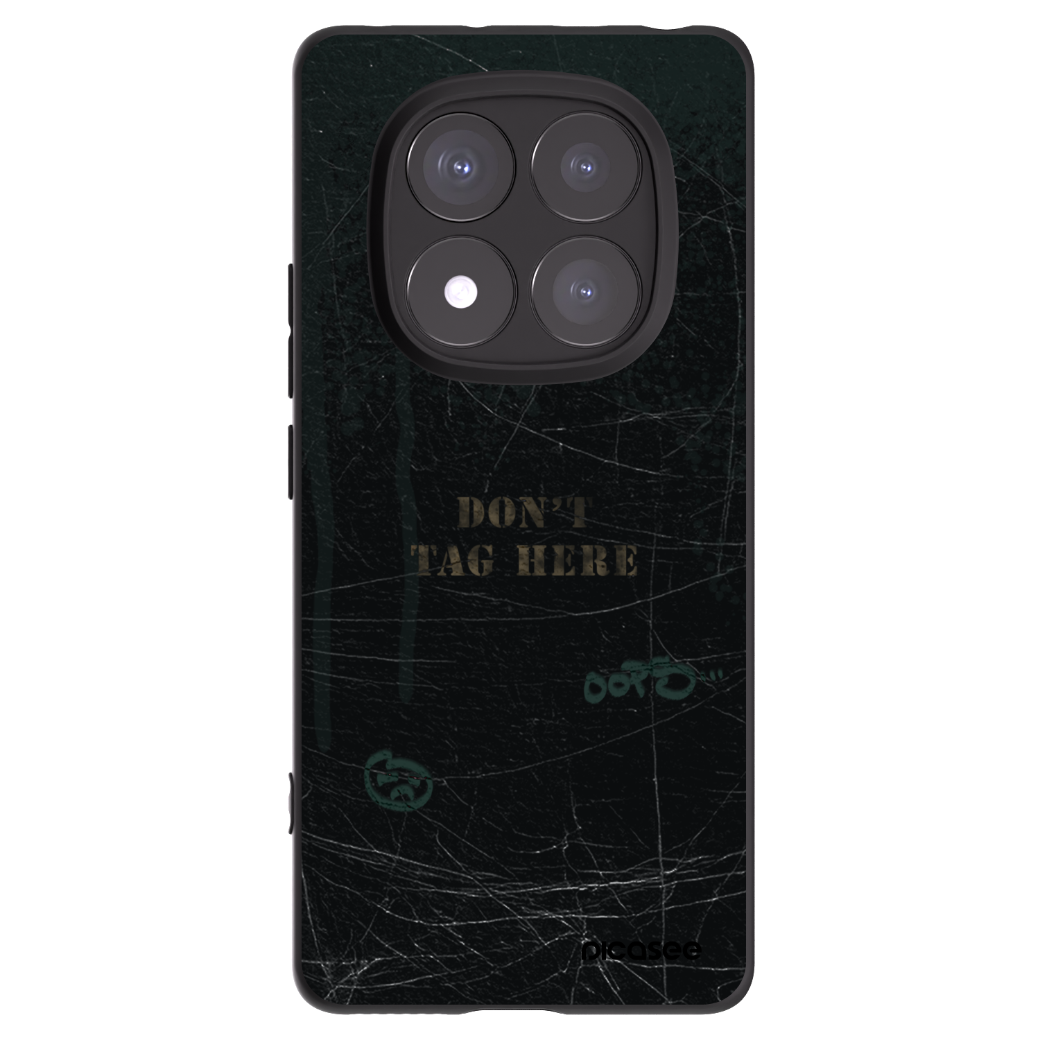 Picasee husă neagră din silicon pentru Xiaomi Redmi Note 14 Pro 5G - DON´T TAG