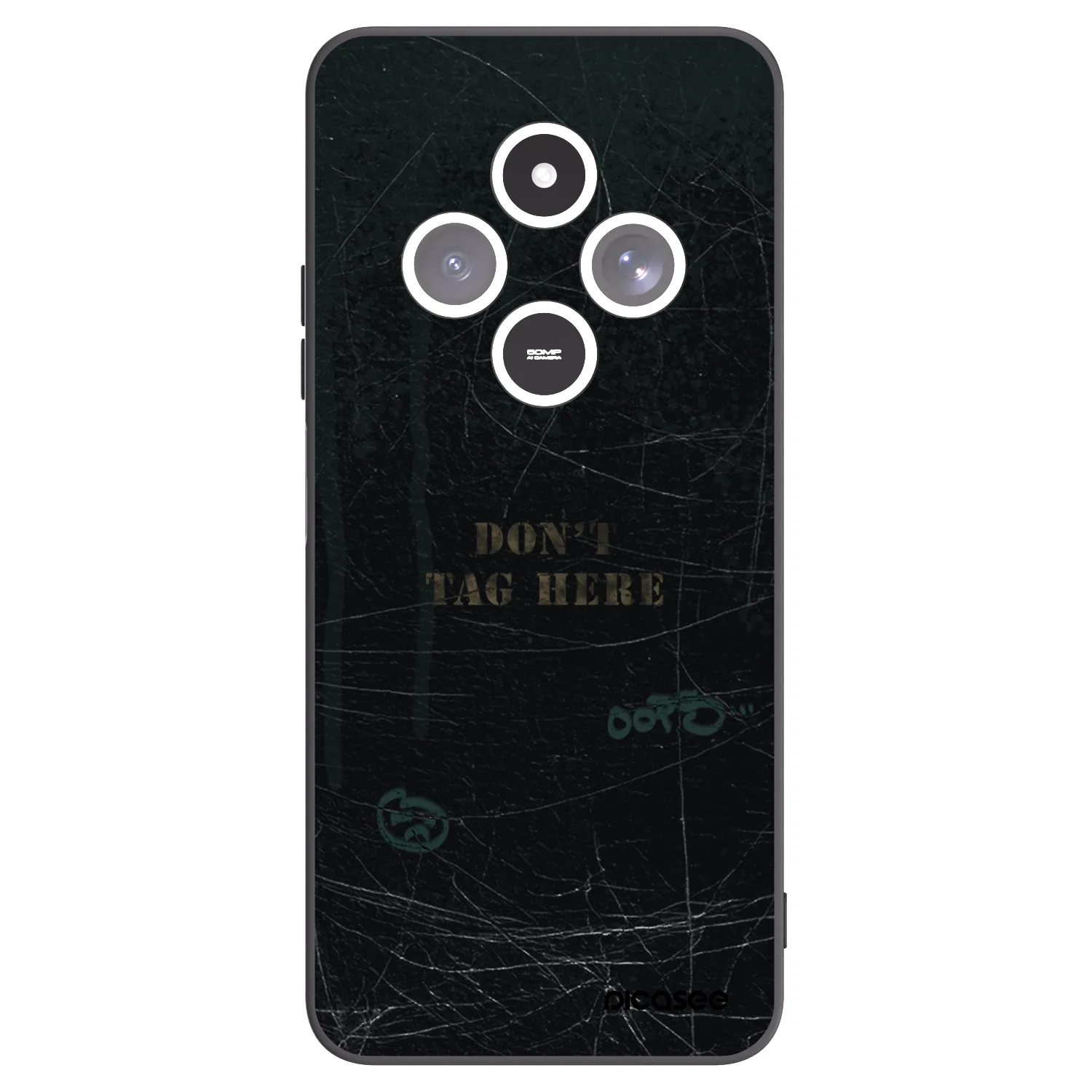 Picasee husă neagră din silicon pentru Xiaomi Redmi 14C - DON´T TAG