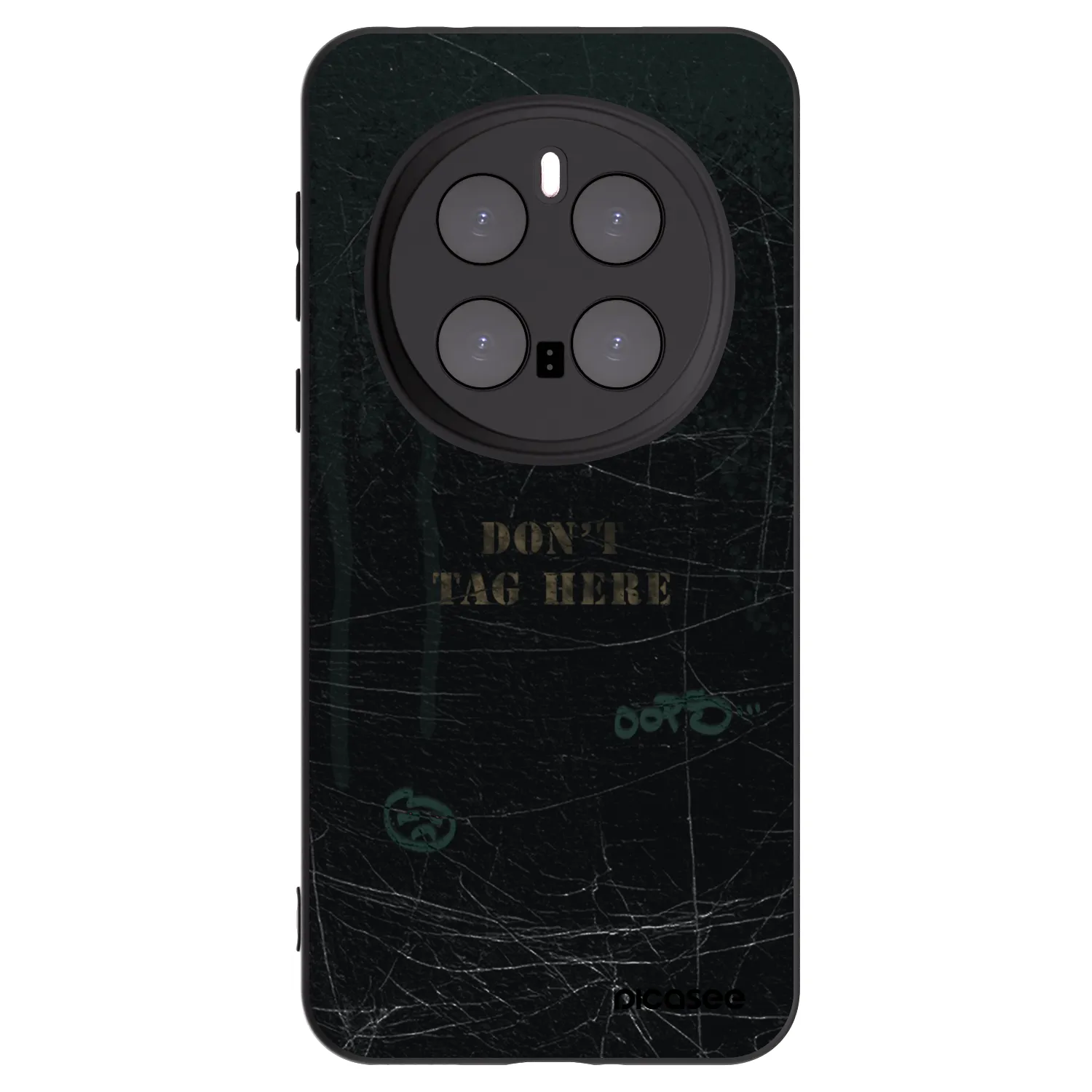 Picasee husă neagră din silicon pentru Honor Magic7 Pro 5G - DON´T TAG