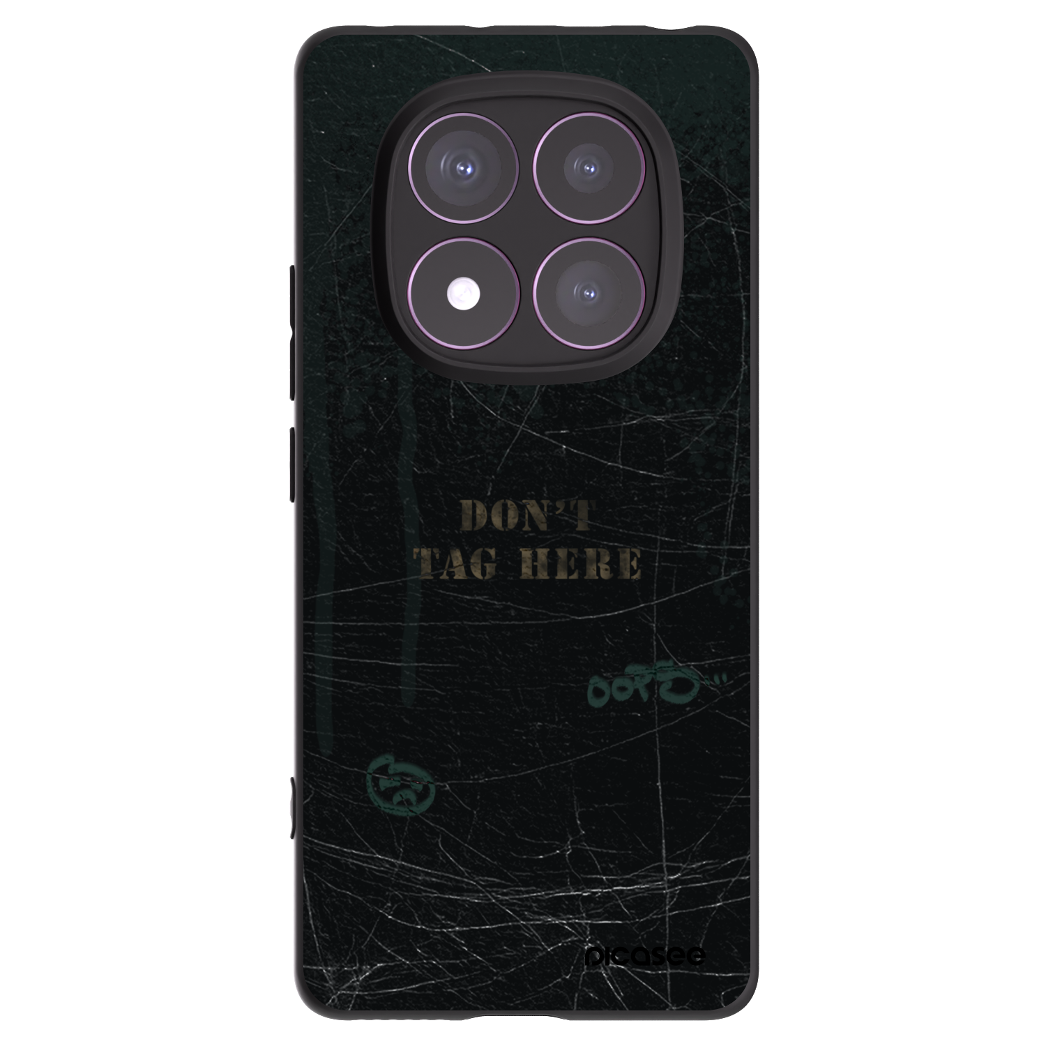 Picasee husă neagră din silicon pentru Xiaomi Redmi Note 14 Pro 4G - DON´T TAG