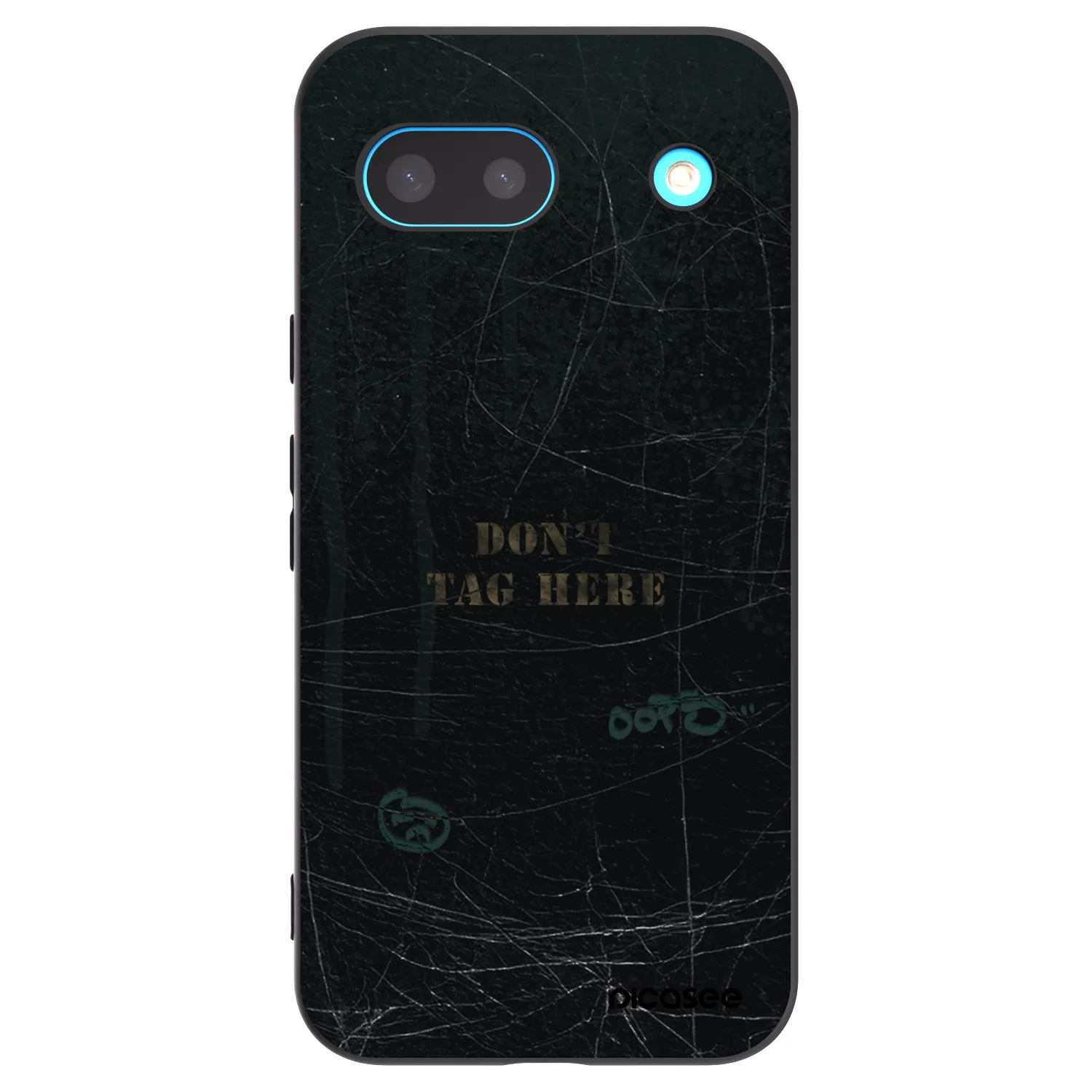 Picasee husă neagră din silicon pentru Google Pixel 8a - DON´T TAG